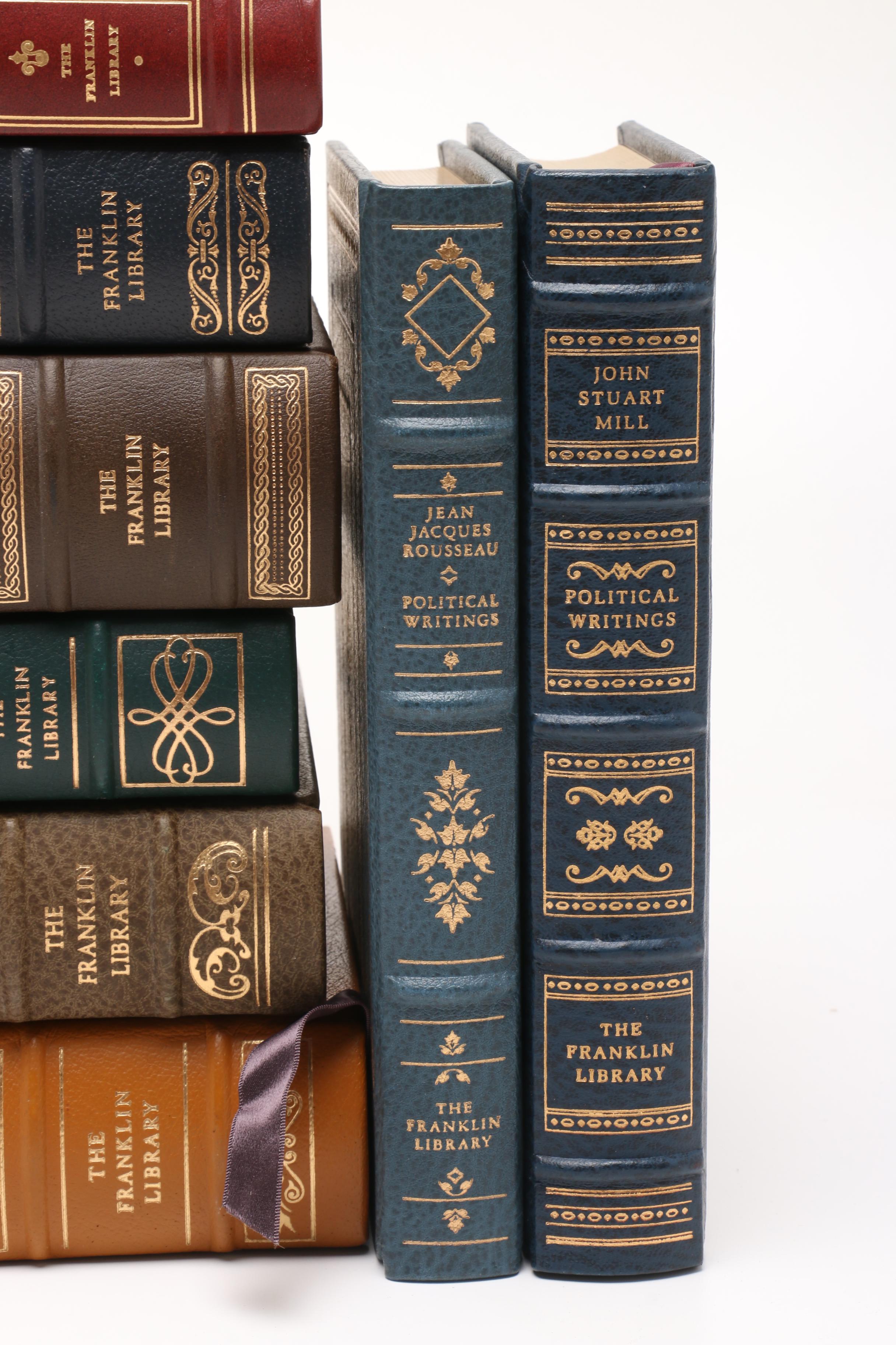 Franklin Library Leather Bound Books