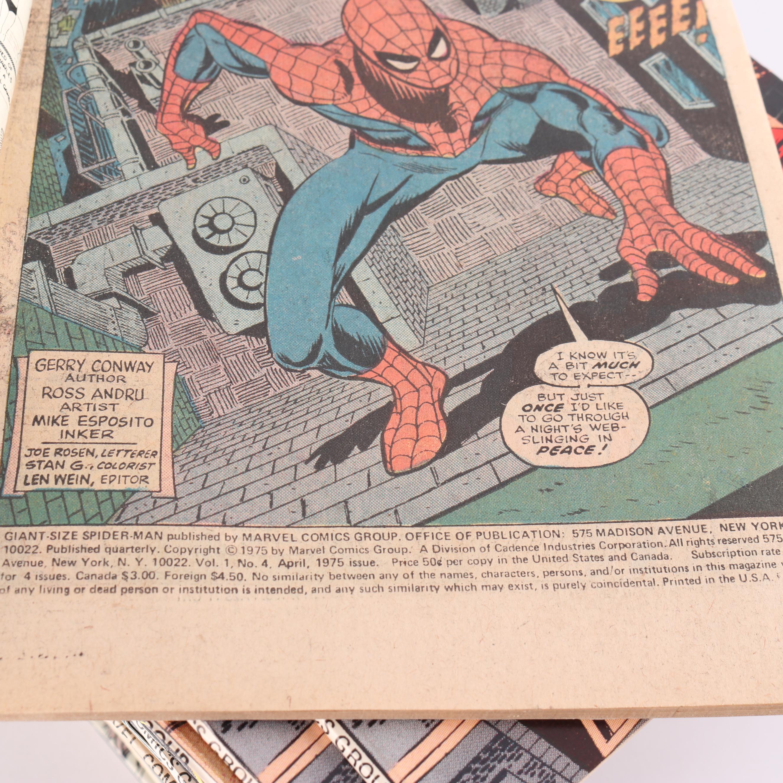 Bronze Age "Spider-Man" Comic Books