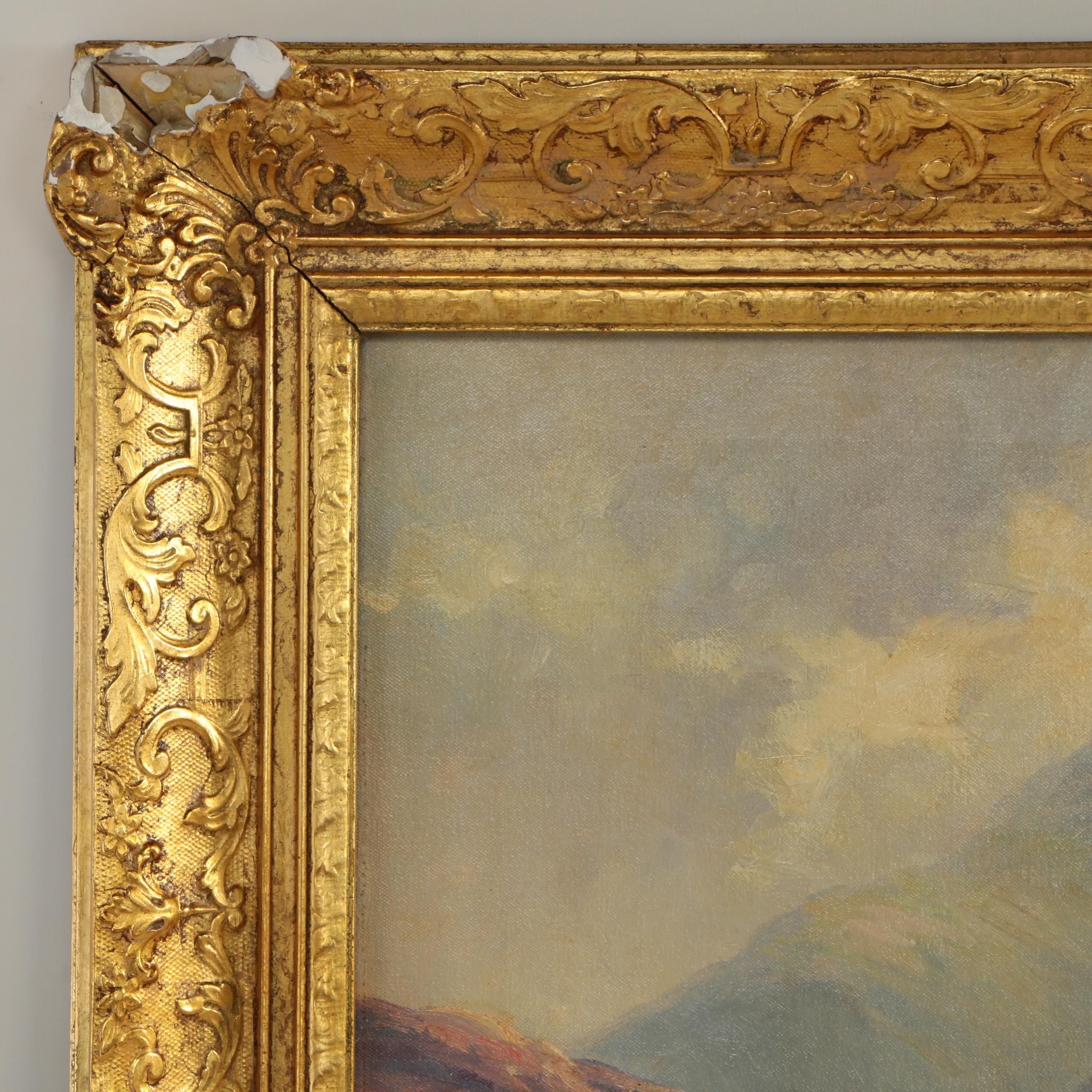 Norman Wilson Mid-Century American Landscape Oil Painting