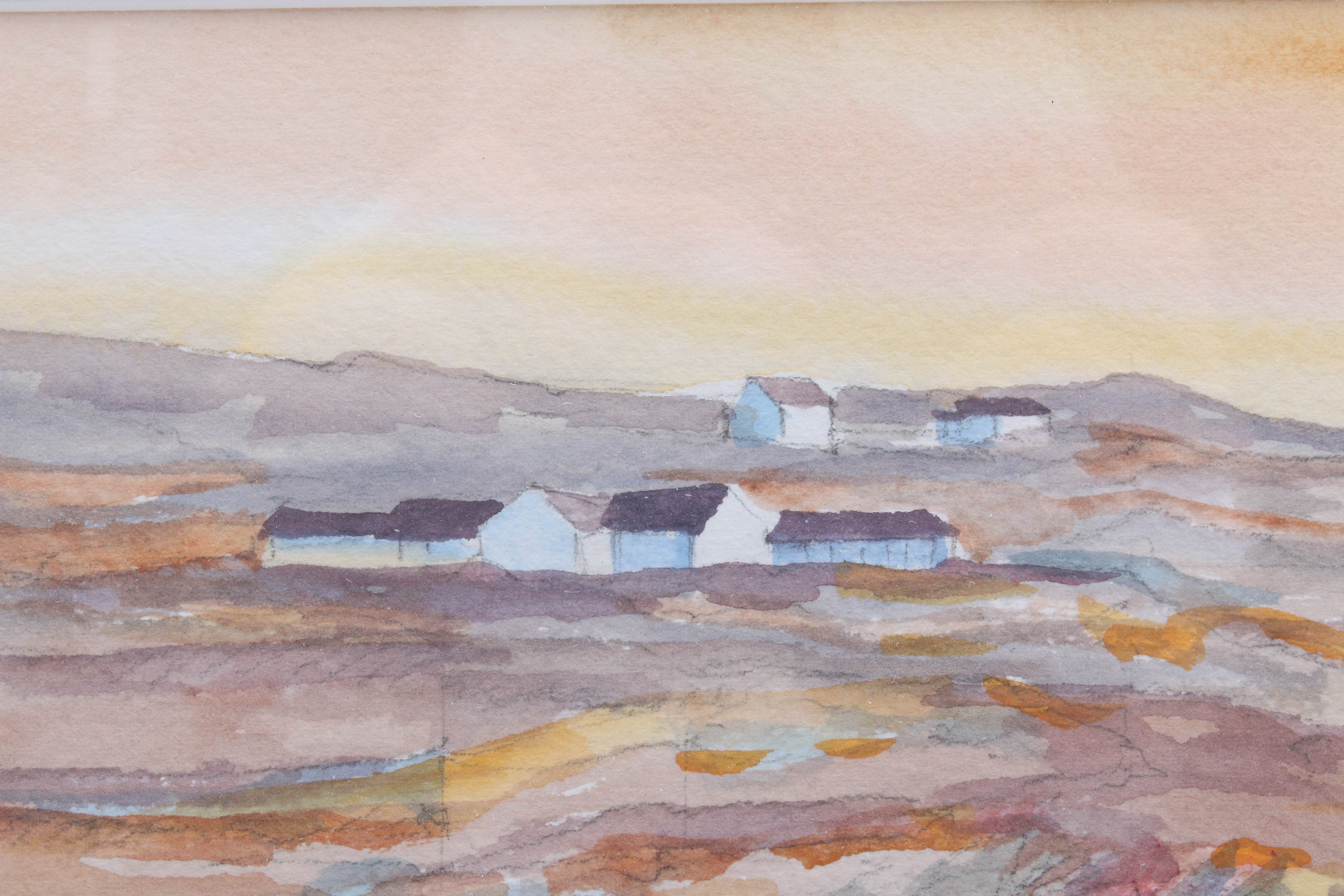 Jody Primoff Coastal Landscape Watercolor