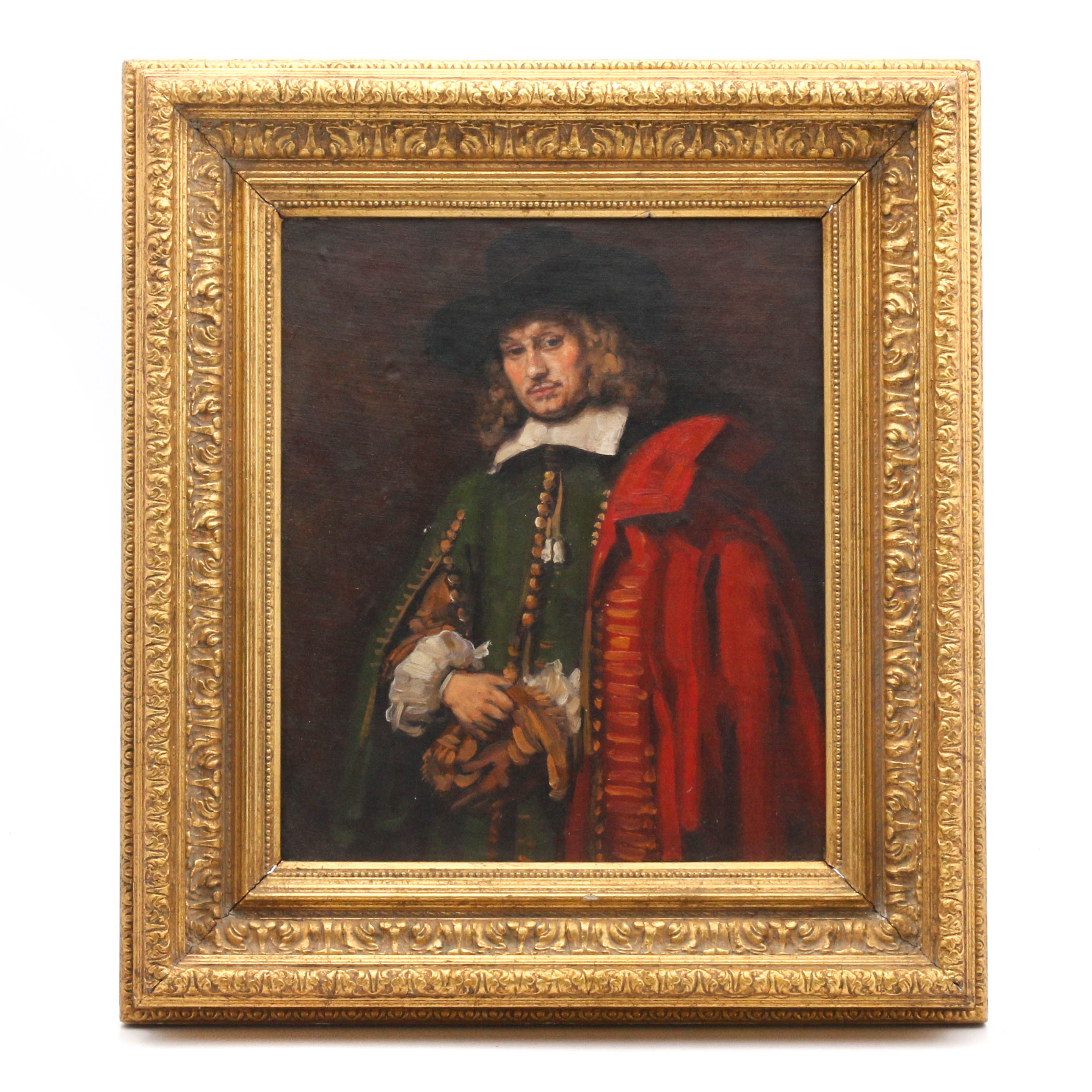 Copy Oil Painting After Rembrandt "Portrait of Jan Six"