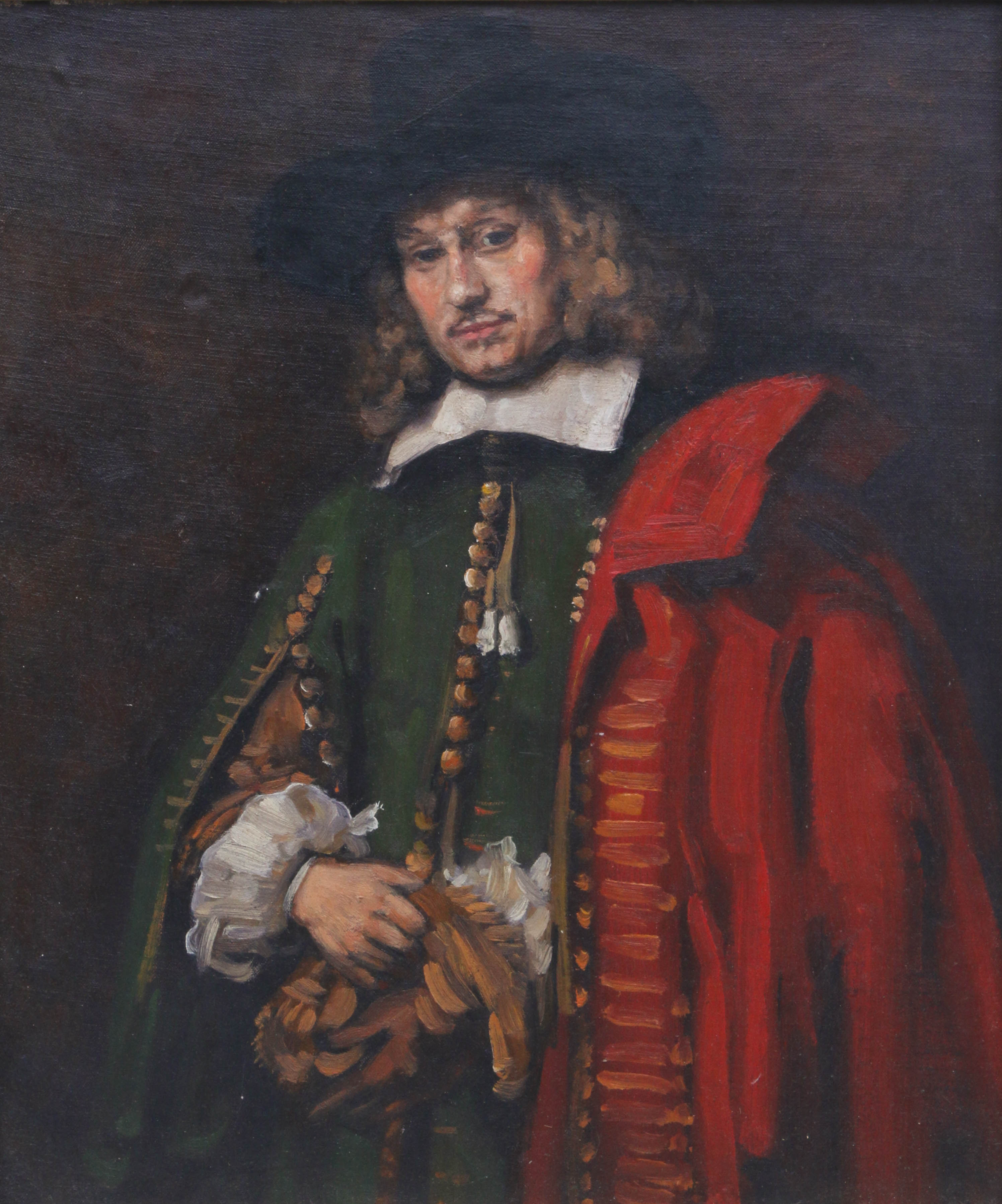 Copy Oil Painting After Rembrandt "Portrait of Jan Six"