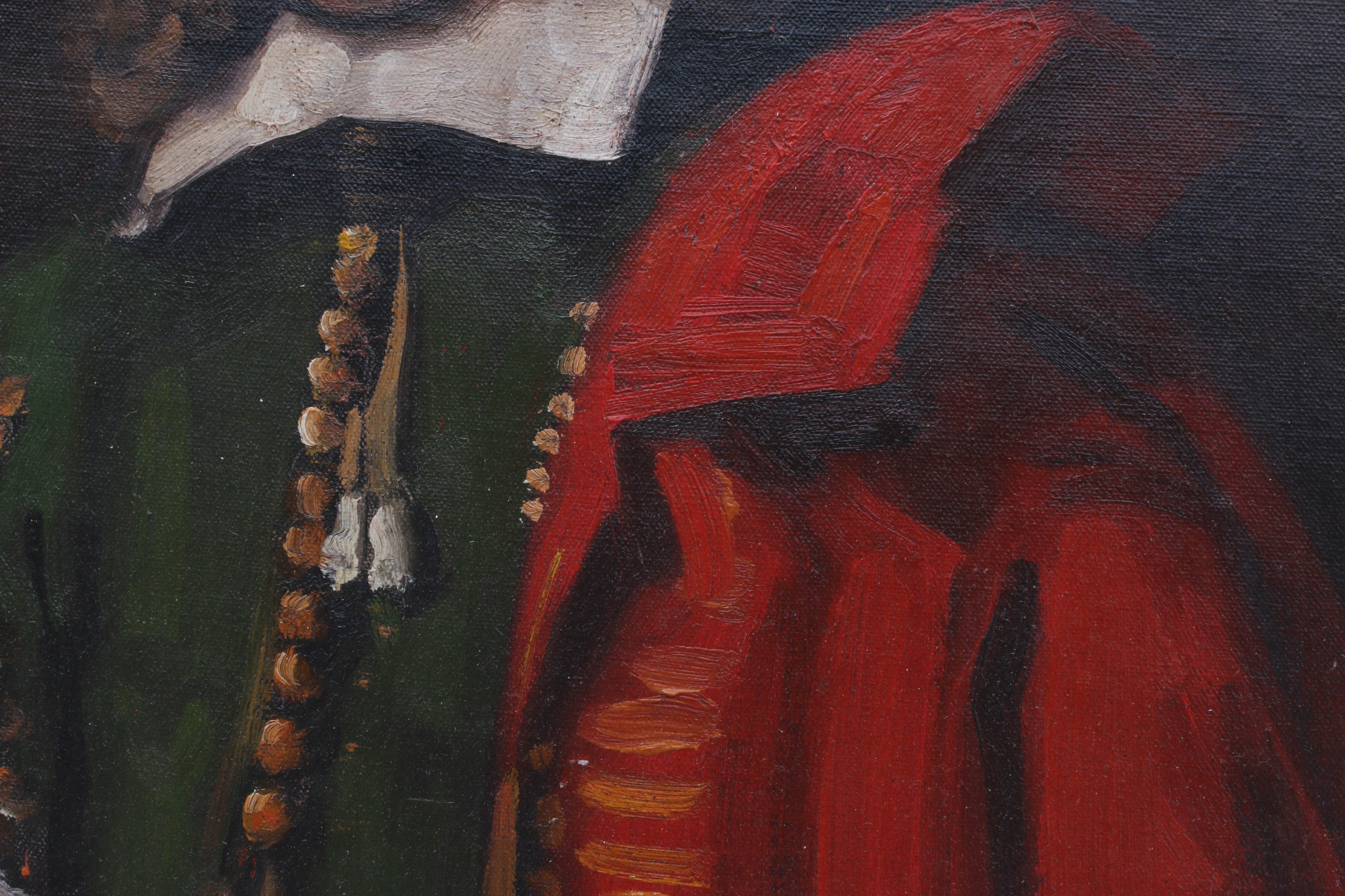 Copy Oil Painting After Rembrandt "Portrait of Jan Six"