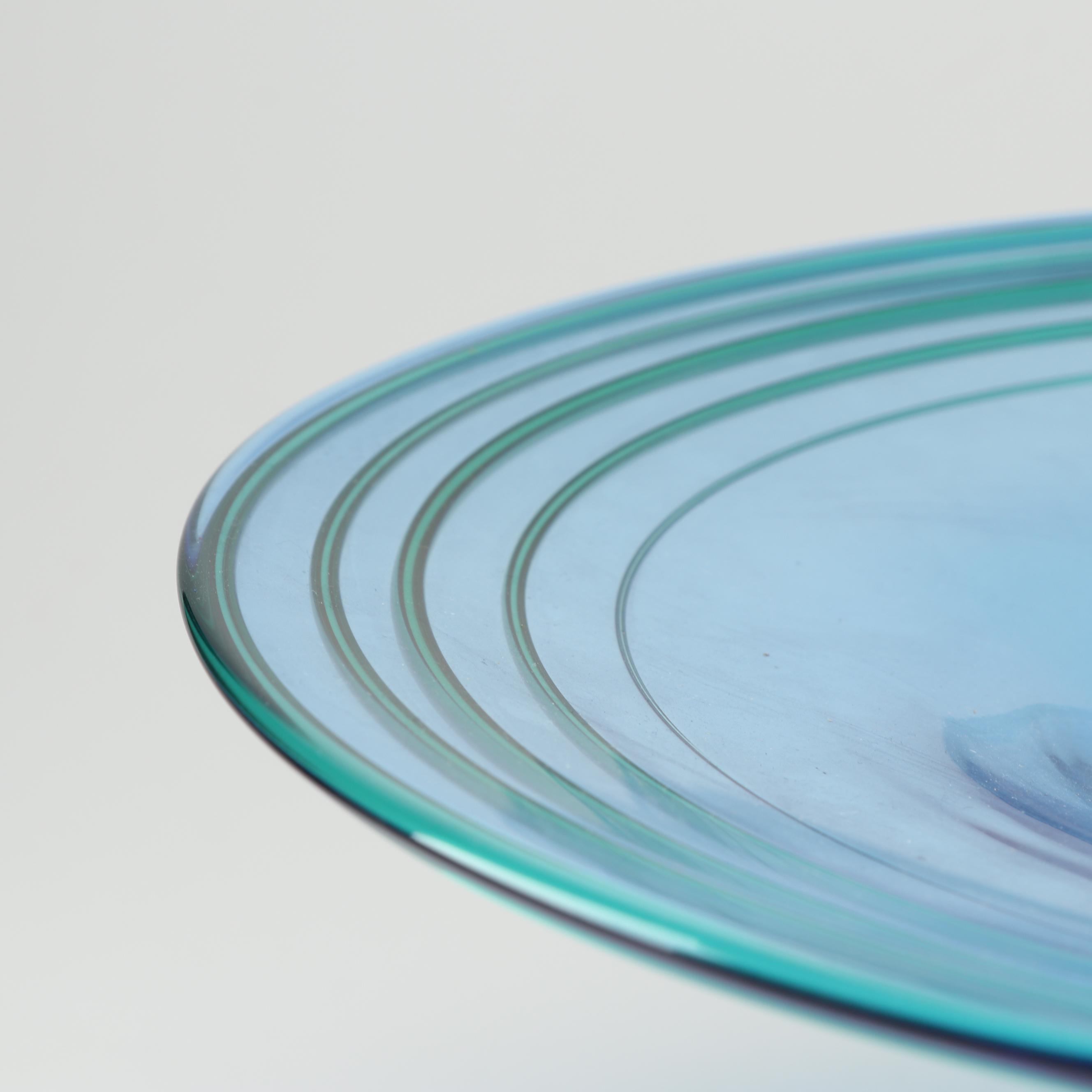 Blenko Art Glass Centerpiece Bowl