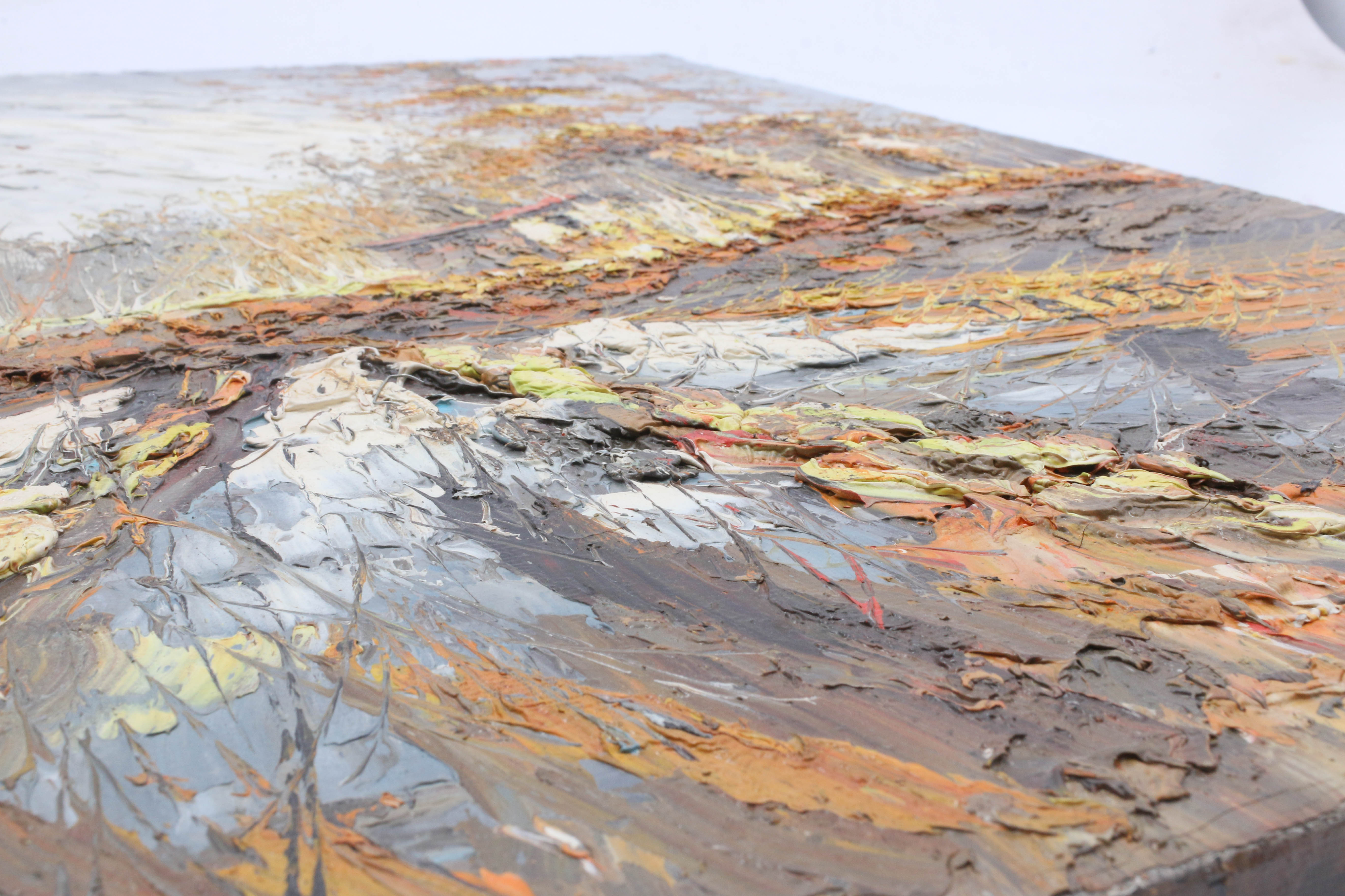 Dorfman Woodland Cabin Oil Painting