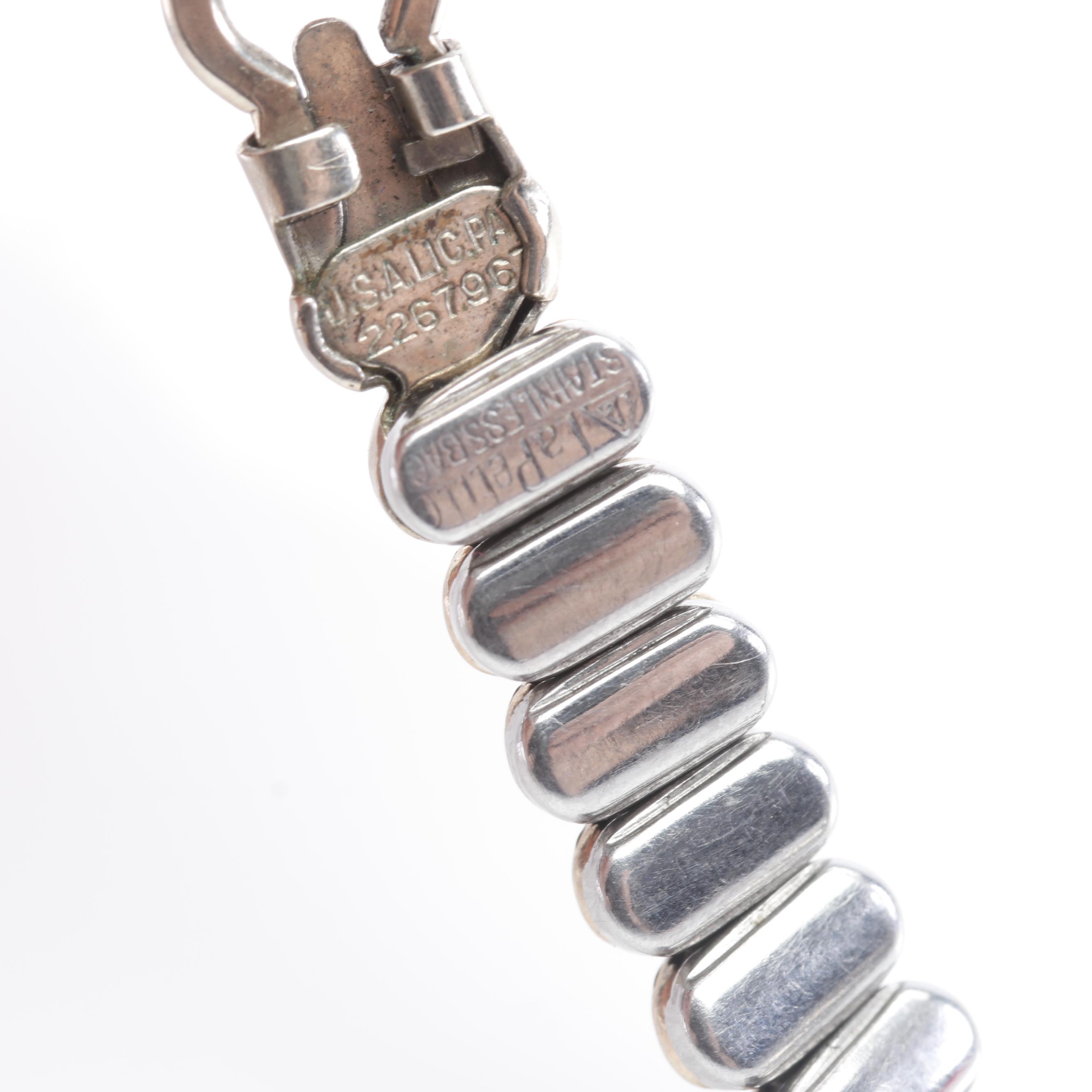 Vintage 14K White Gold Girard-Perregaux Case and Gold Filled Wrist Watches