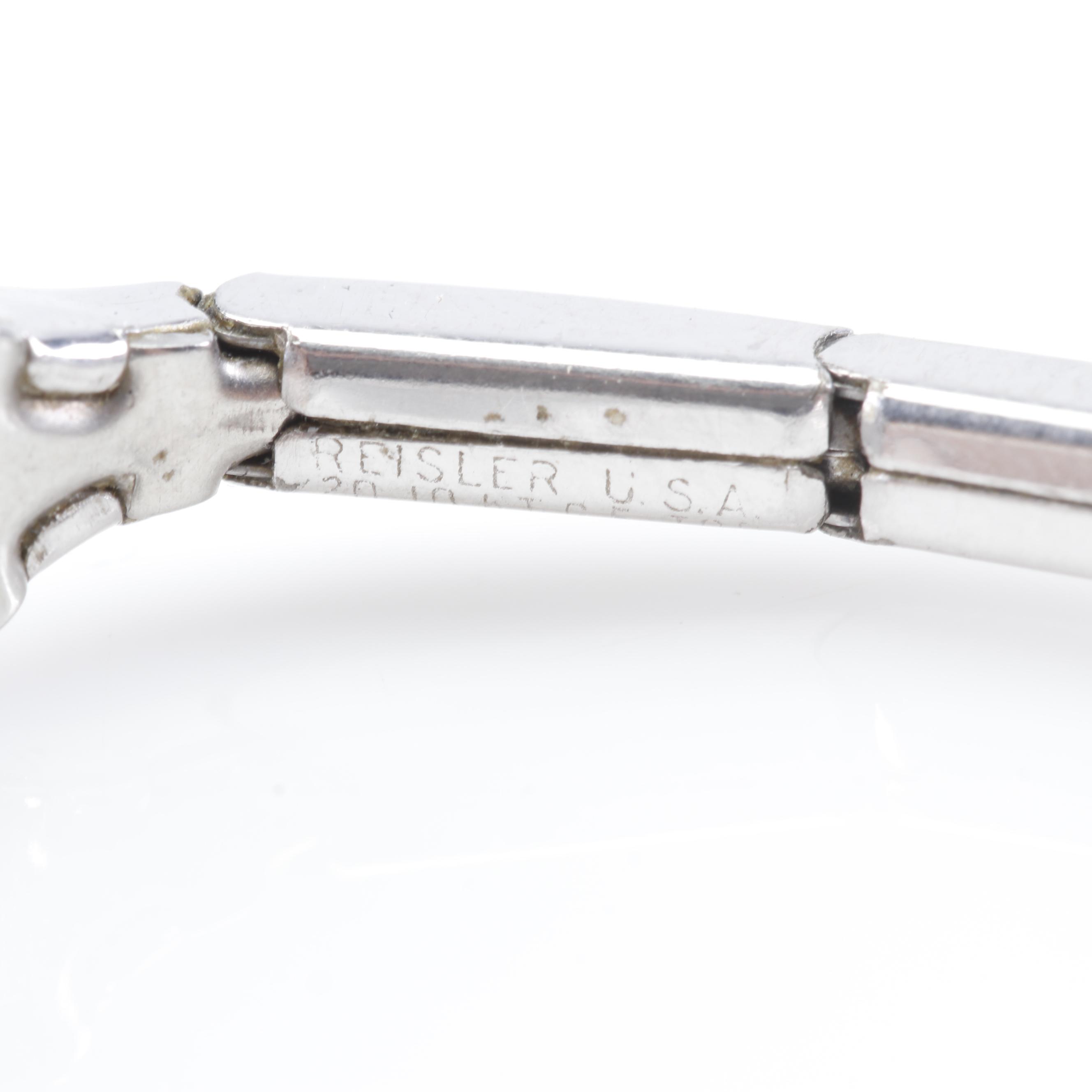 Vintage 14K White Gold Girard-Perregaux Case and Gold Filled Wrist Watches