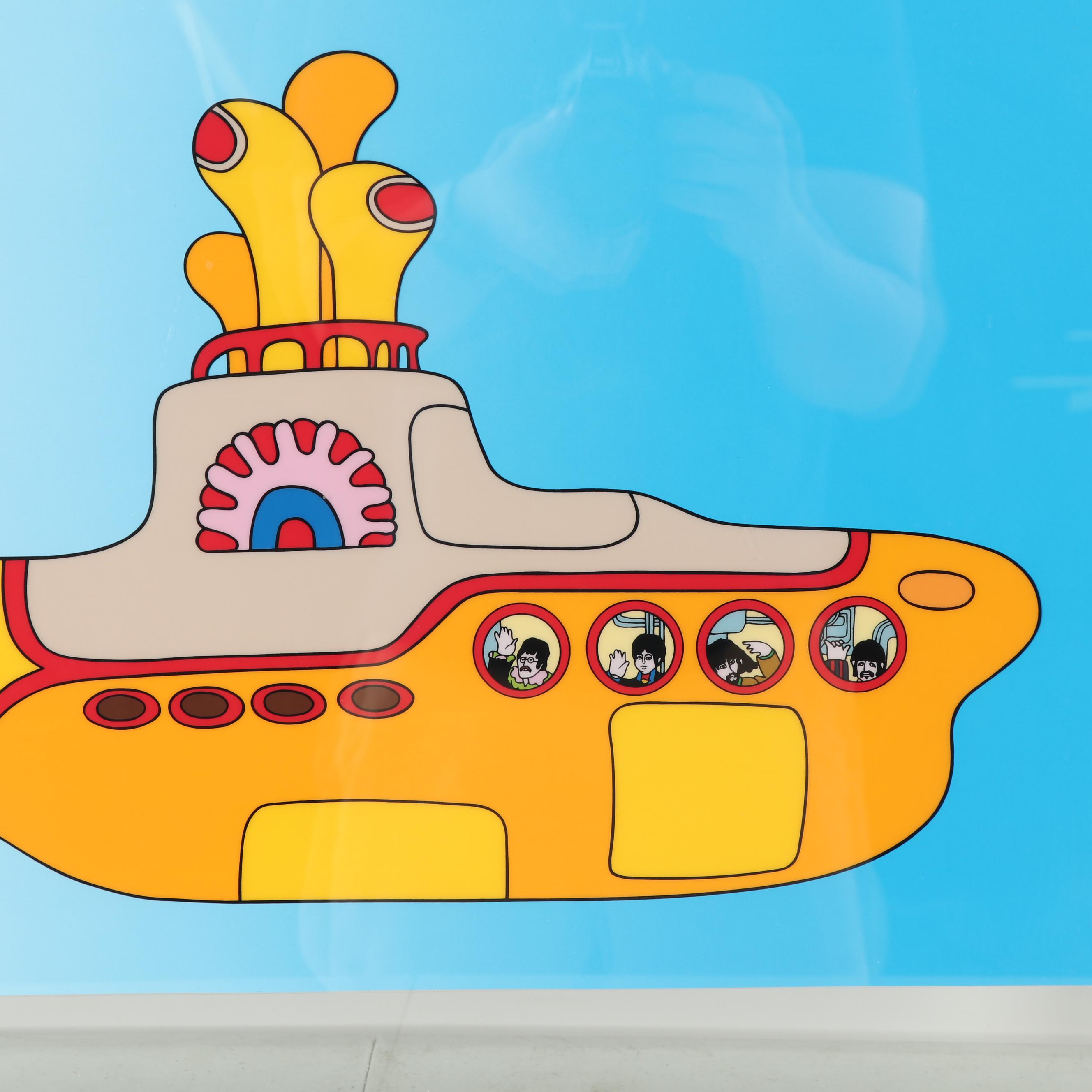 Animation Cel "Yellow Submarine"