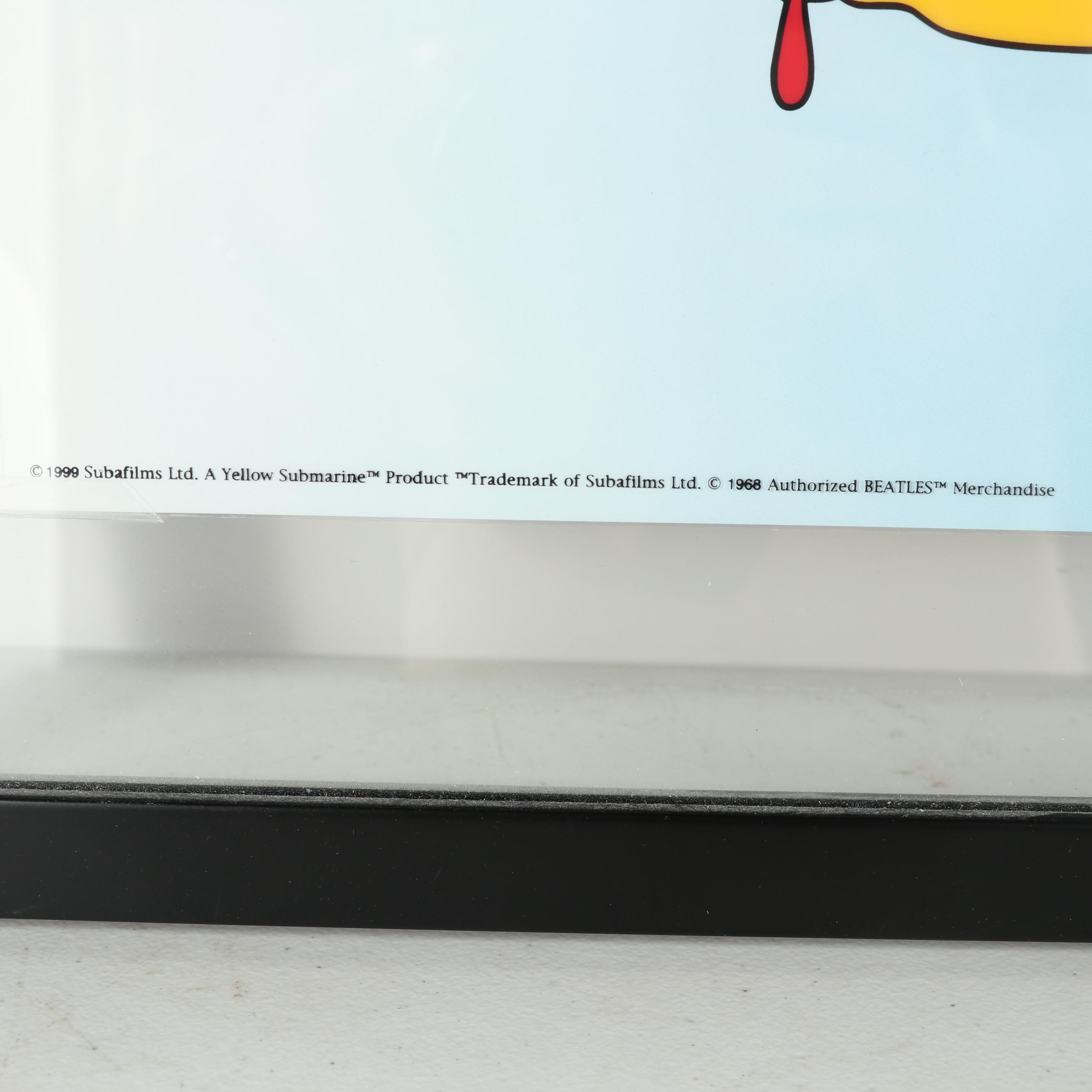 Animation Cel "Yellow Submarine"
