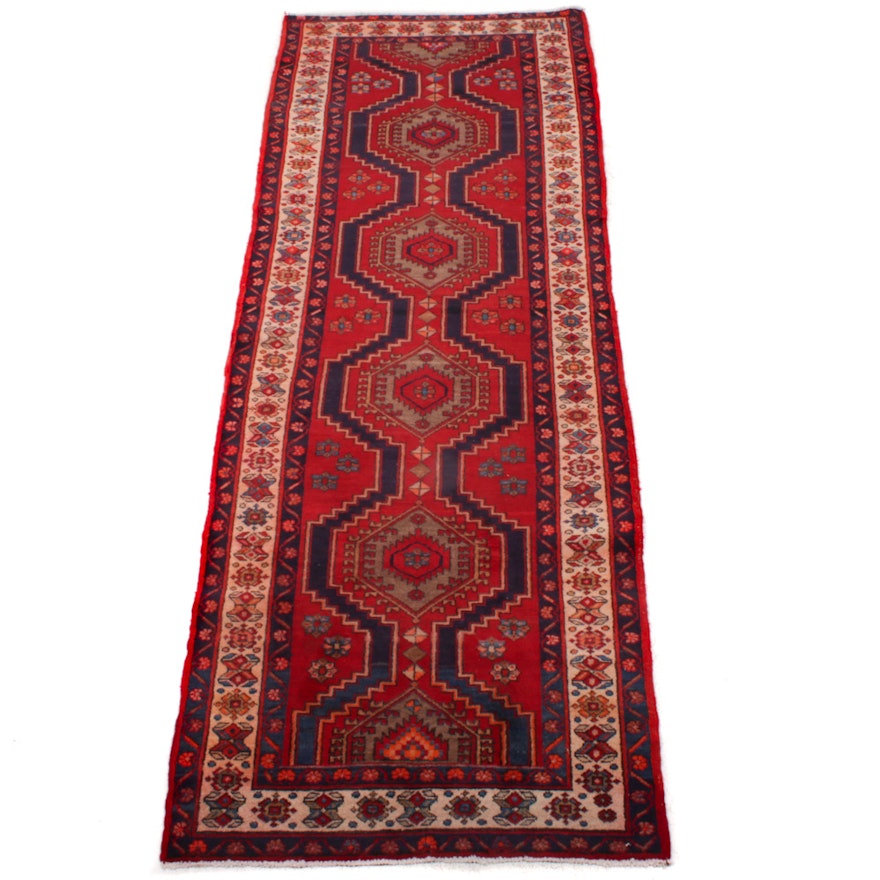 Hand-Knotted Northwest Persian Runner