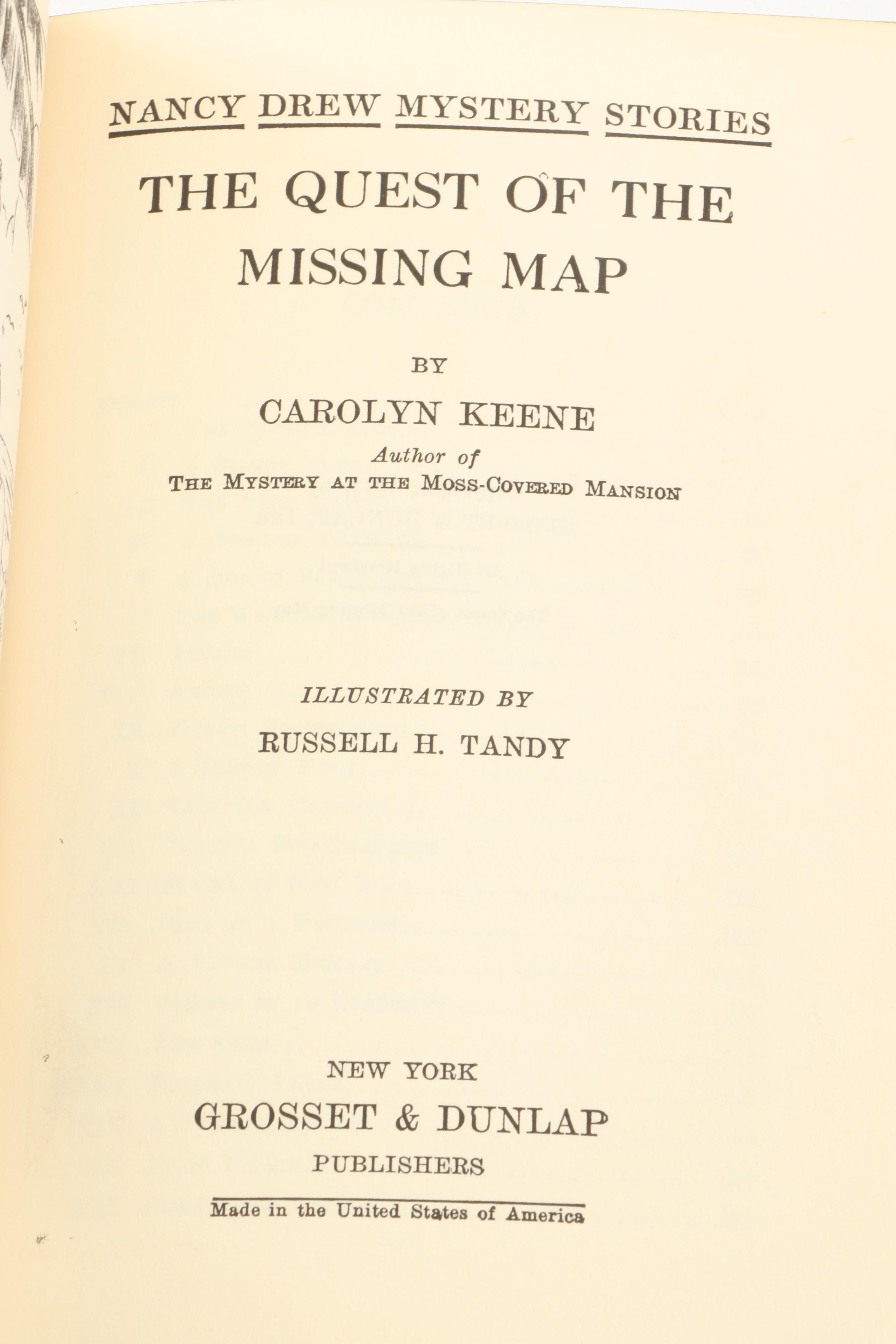 "Nancy Drew" Mystery Novels