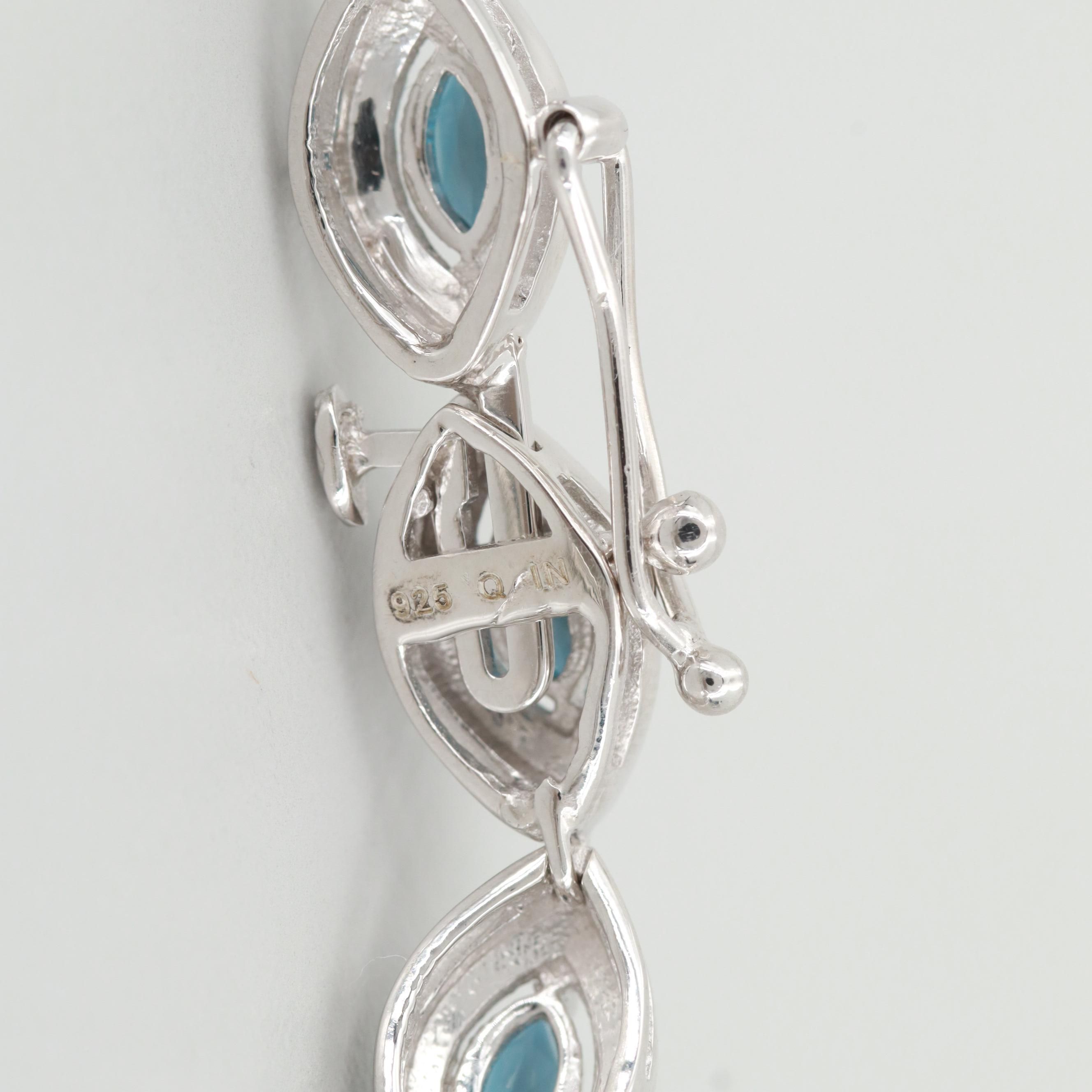 Sterling Silver Iolite Bracelet