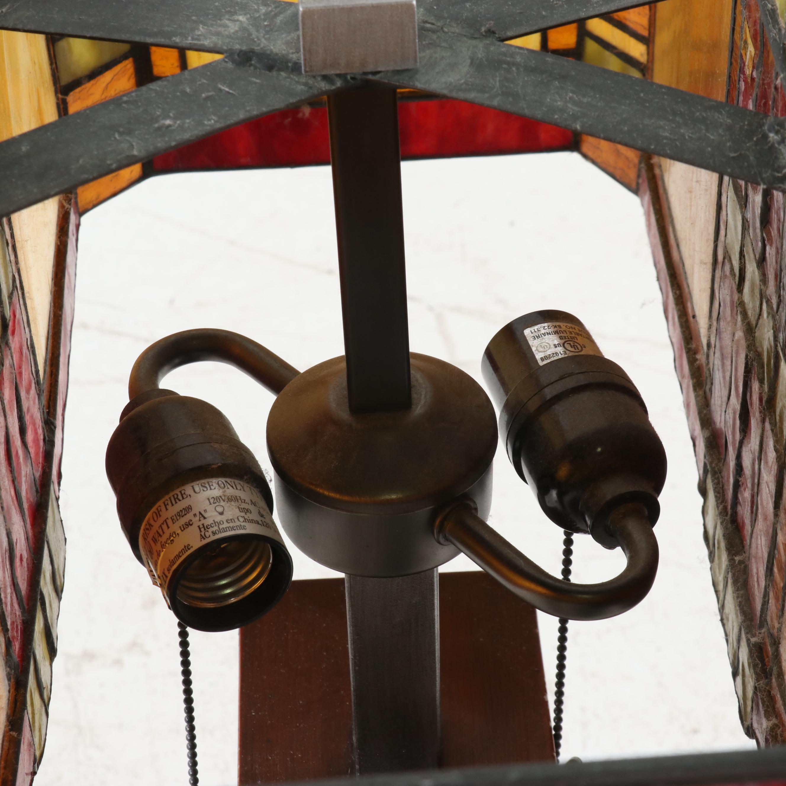 Colour Creations Timeless Serenity by Tania Bricel Tiffany Style Lamps