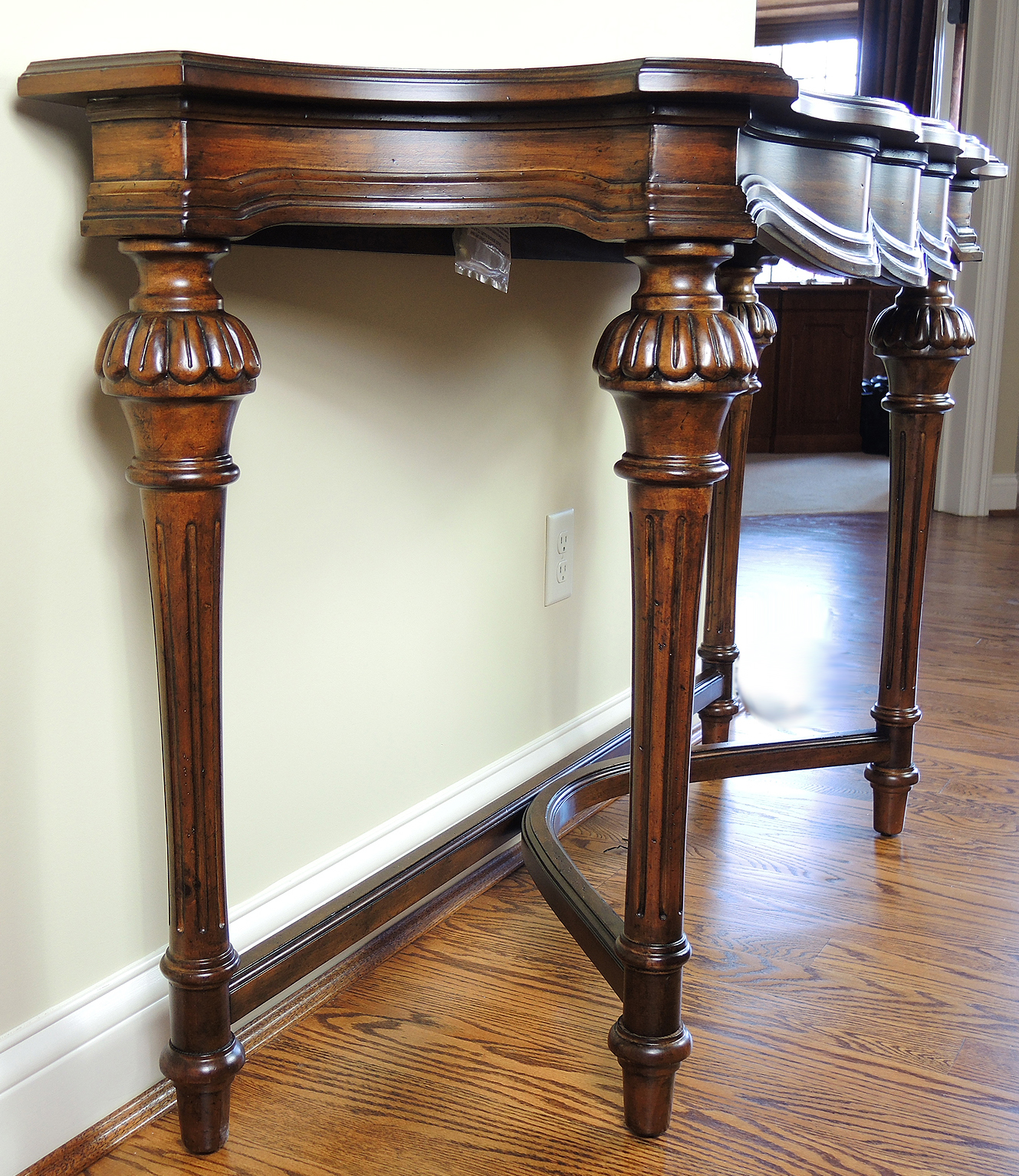 A.R.T. Furniture Demilune Console Table, Transitional