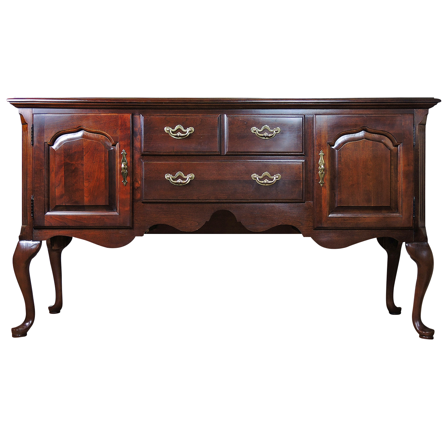 Queen Anne Style Thomasville Cherry Sideboard