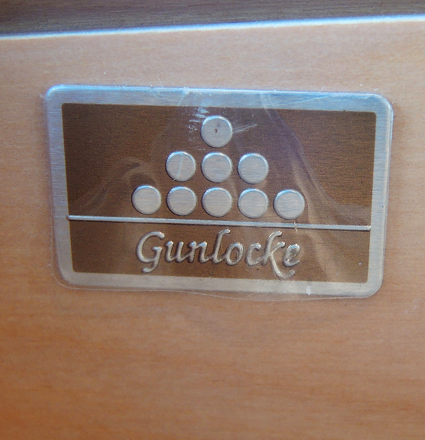 Gunlocke Executive Desk with Locking Drawers