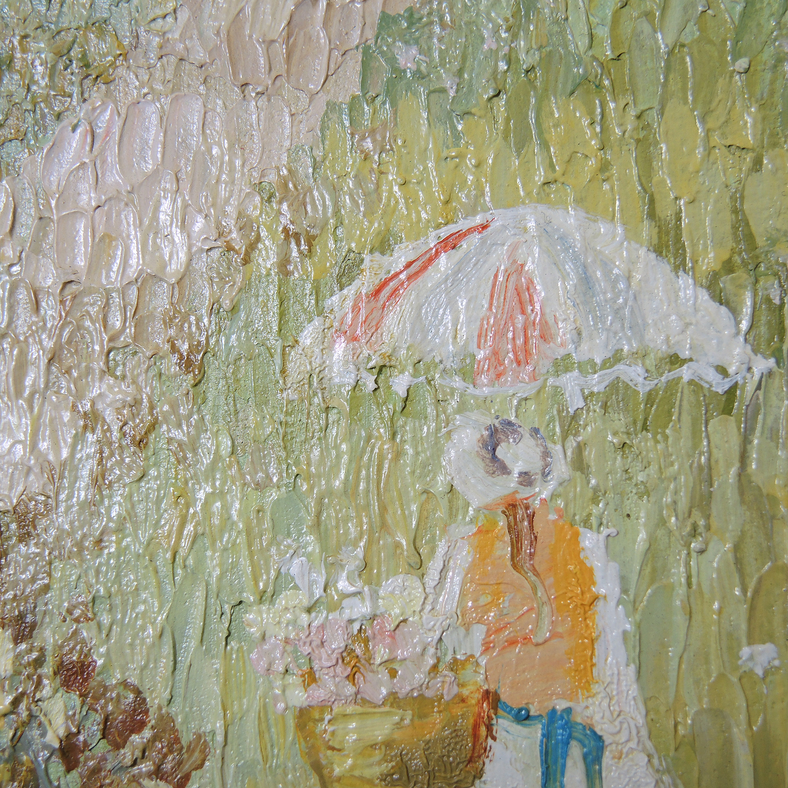 Vicky Moves Oil Painting