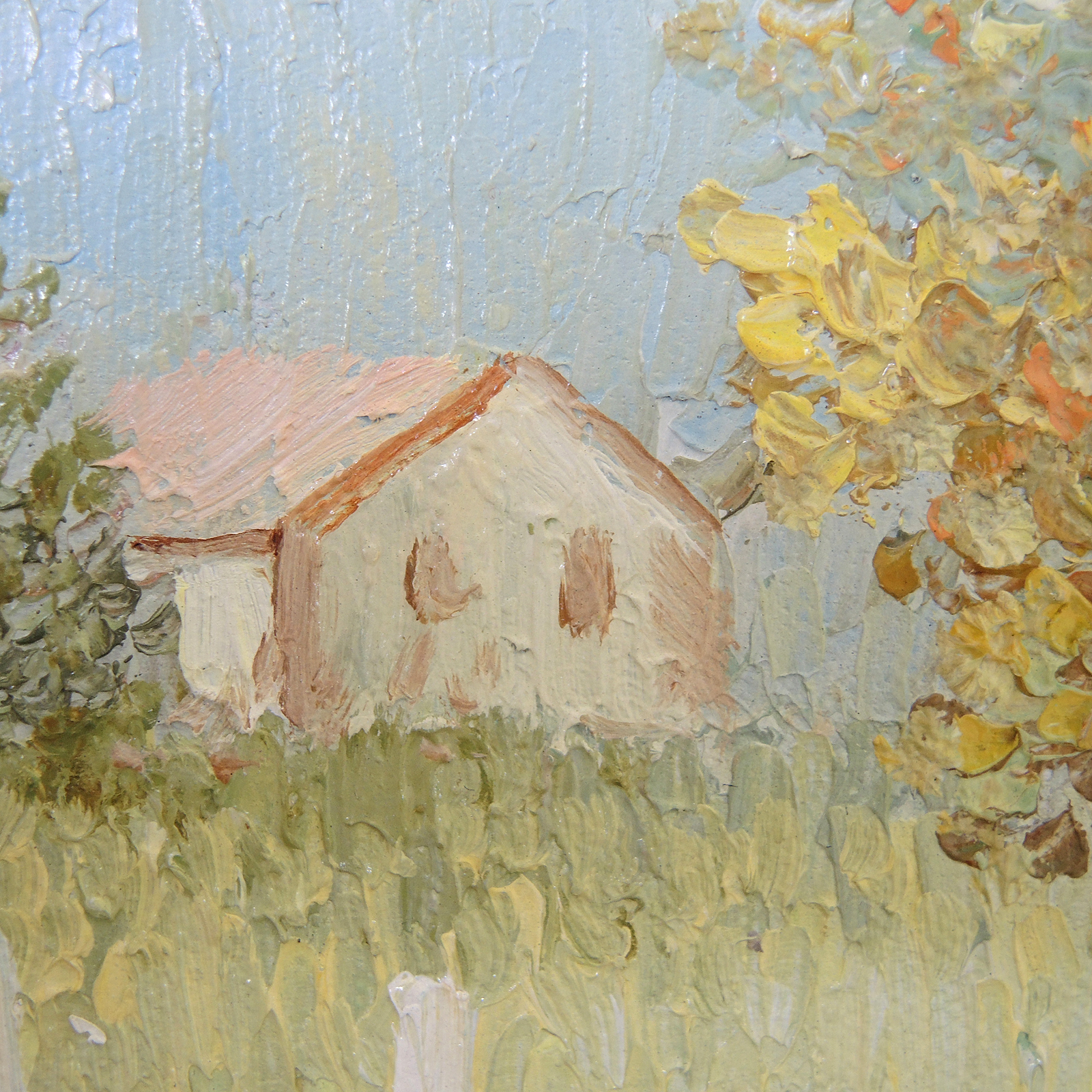 Vicky Moves Oil Painting
