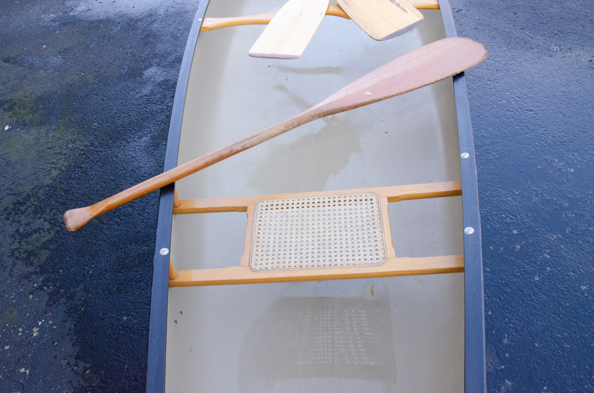 Old Town "Penobscot 16" Lightweight Canoe, Life Preservers and Waterproof Bags