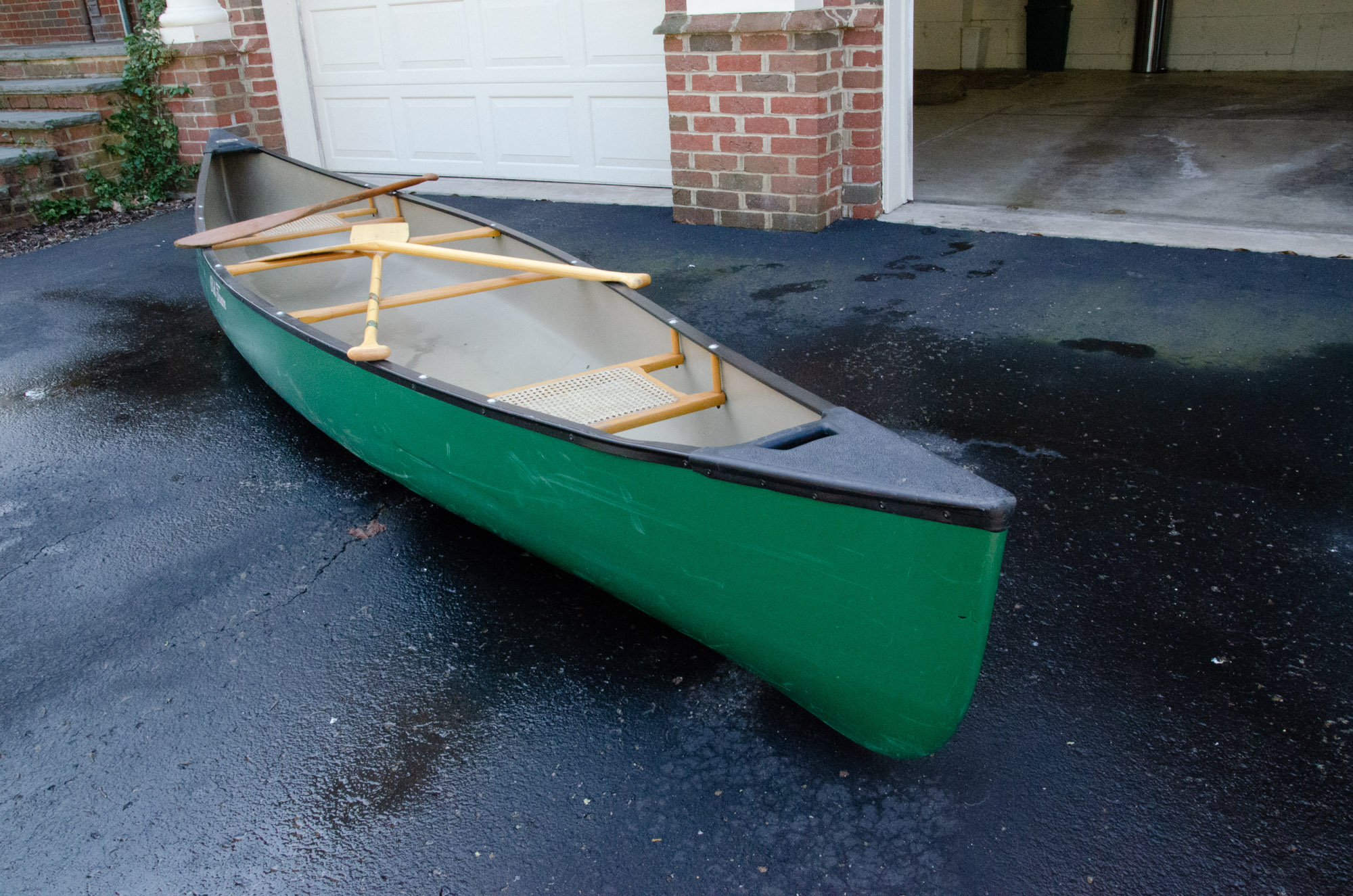 Old Town "Penobscot 16" Lightweight Canoe, Life Preservers and Waterproof Bags