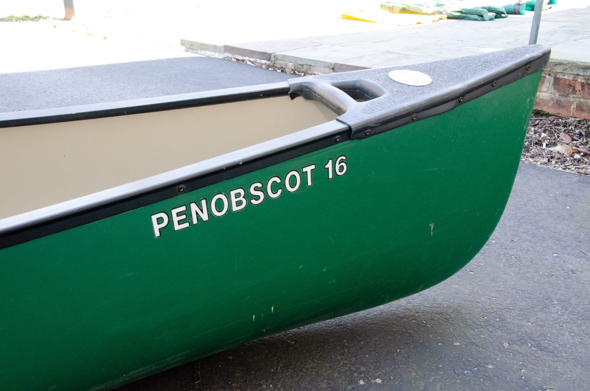 Old Town "Penobscot 16" Lightweight Canoe, Life Preservers and Waterproof Bags