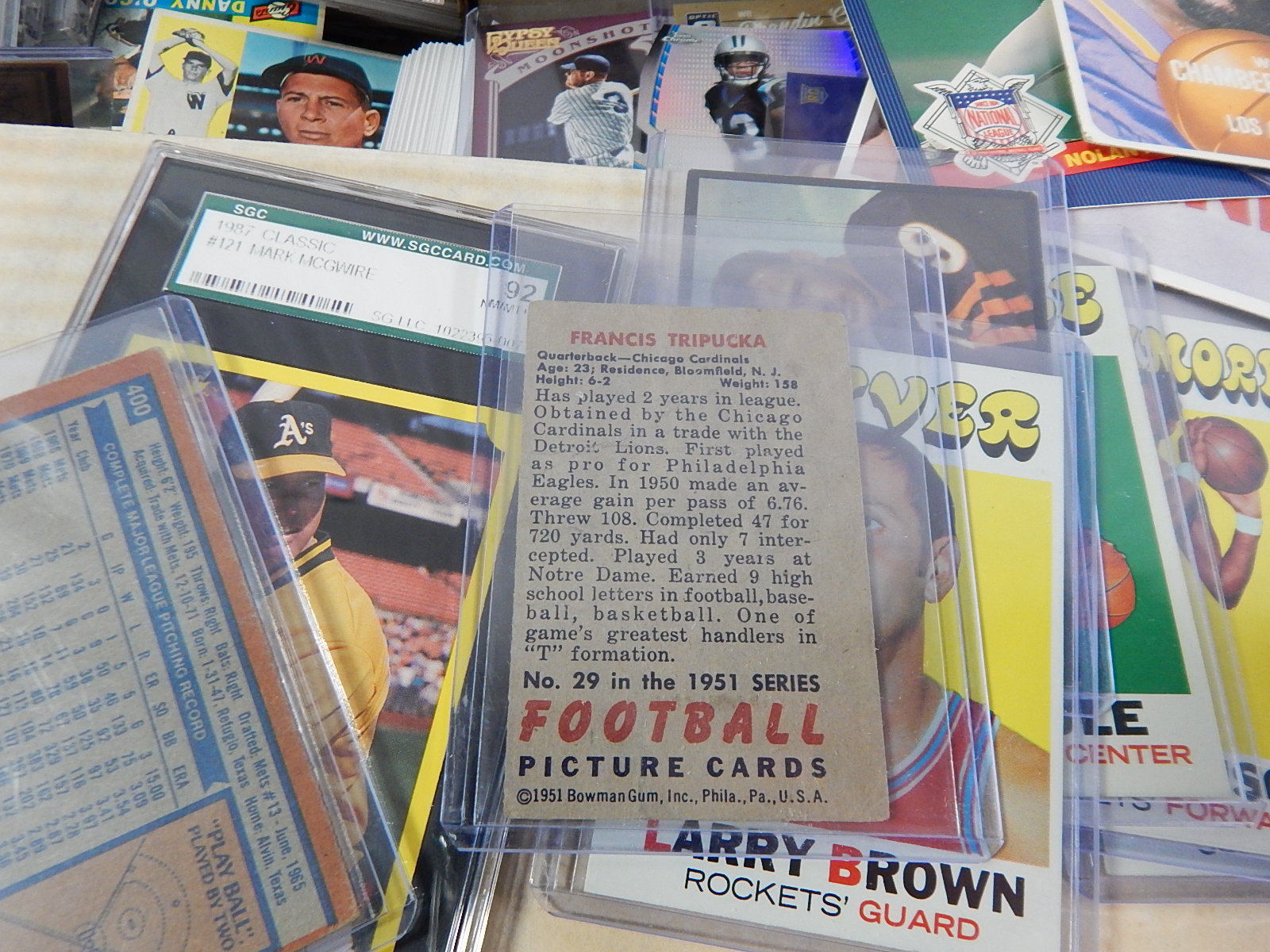 Sports Card Collection from 1950s thru 2000s- Around 2000 Count Lot