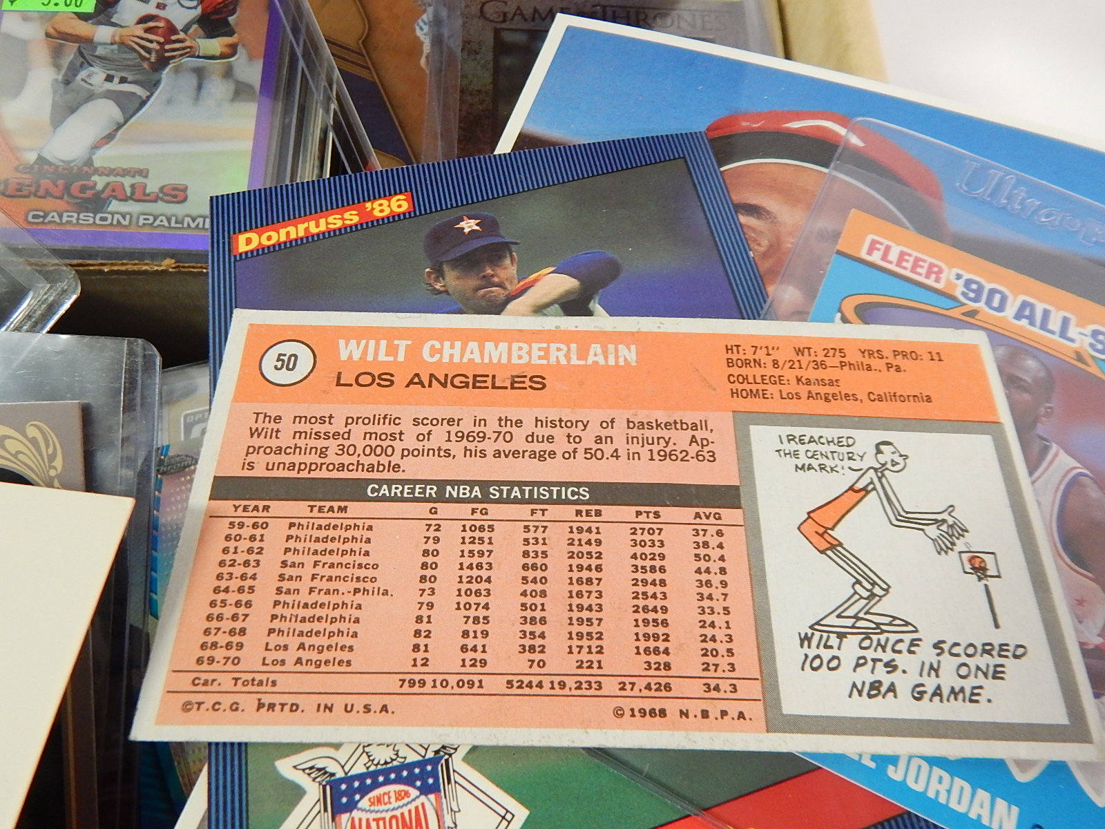 Sports Card Collection from 1950s thru 2000s- Around 2000 Count Lot