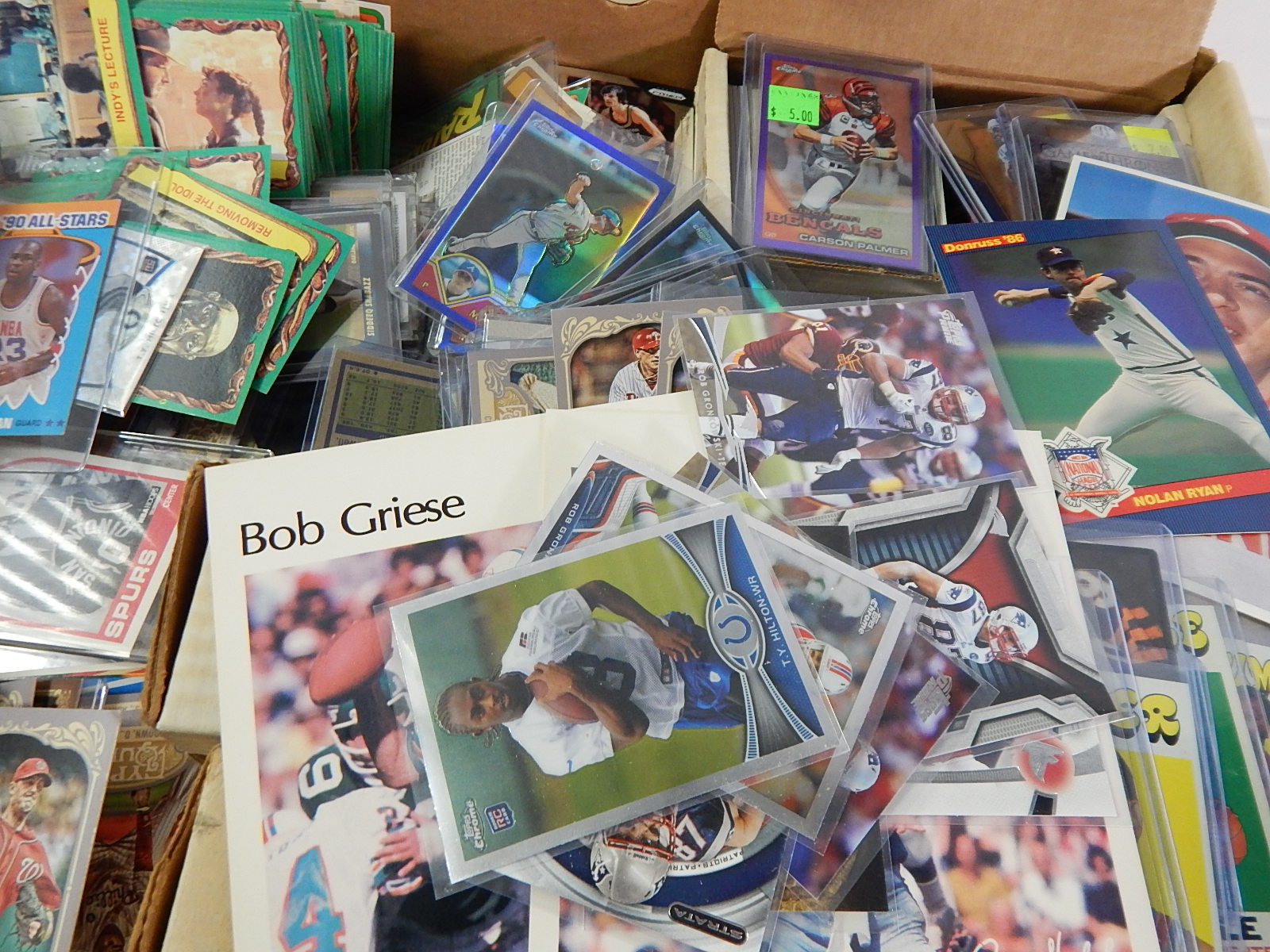 Sports Card Collection from 1950s thru 2000s- Around 2000 Count Lot