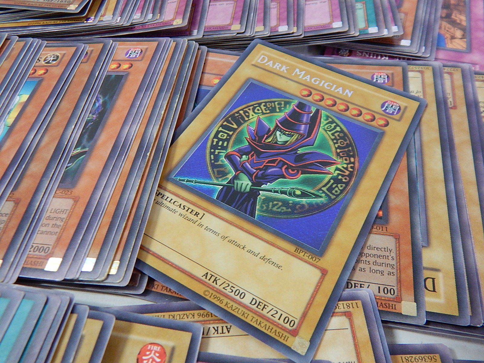 1996 Yu-Gi-Oh! Trading Cards with Holograms - Over 200 Count Lot
