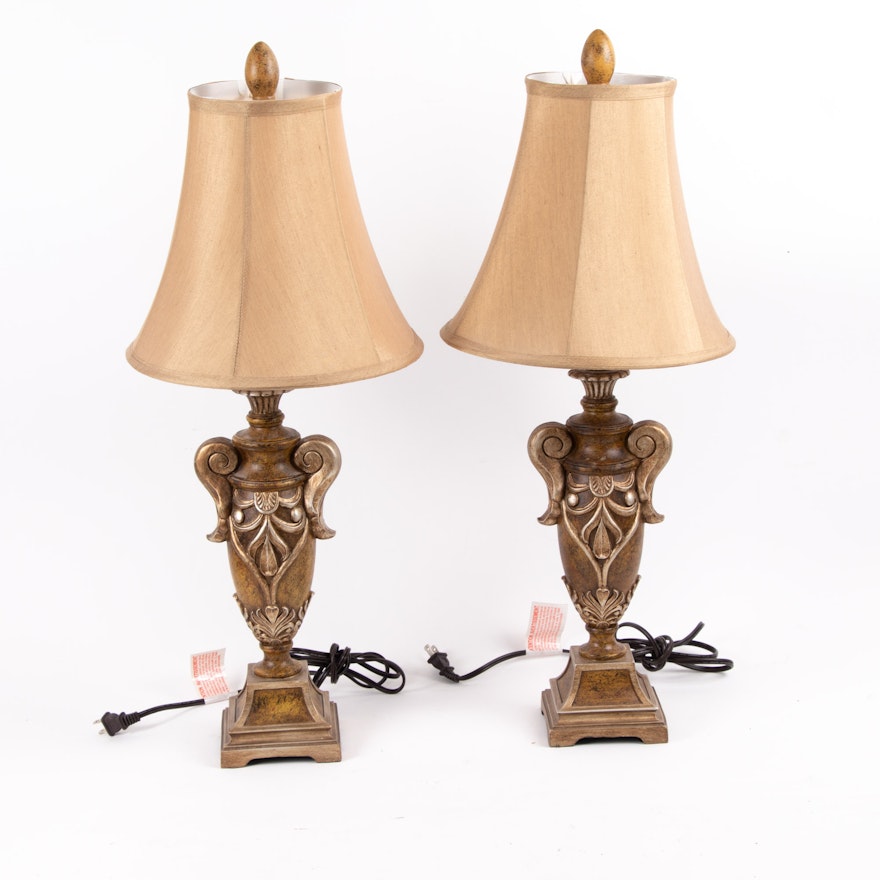 Grecian Urn Style Table Lamps