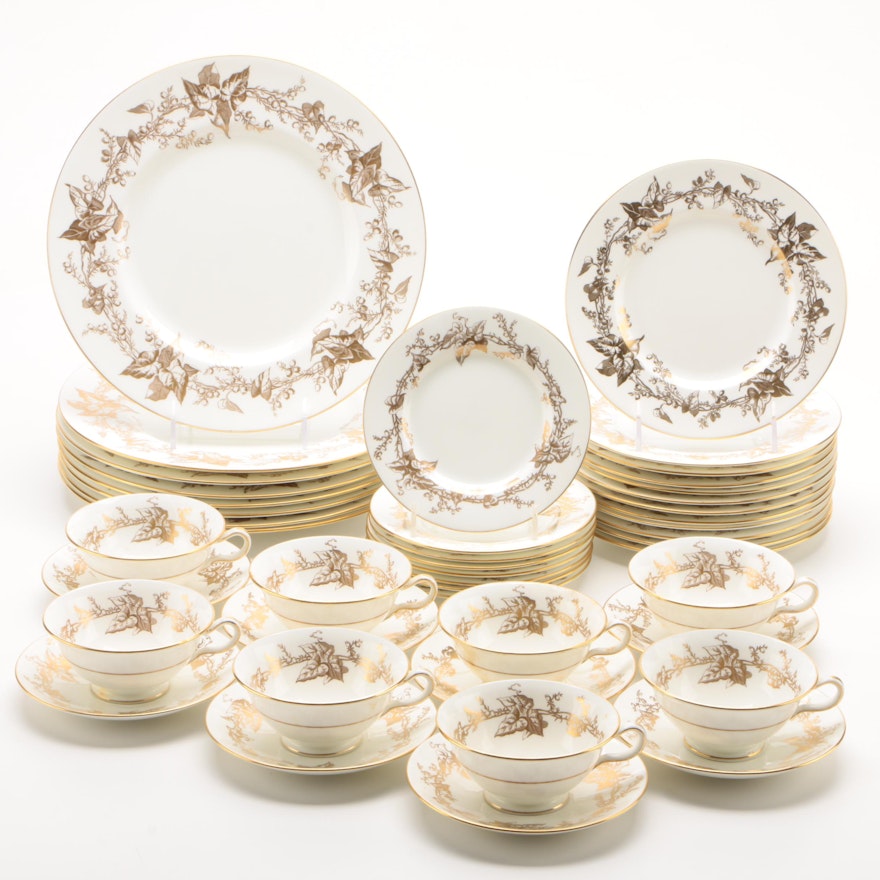 Minton "Lothian Gold" Bone China Dinnerware, 1946-1969