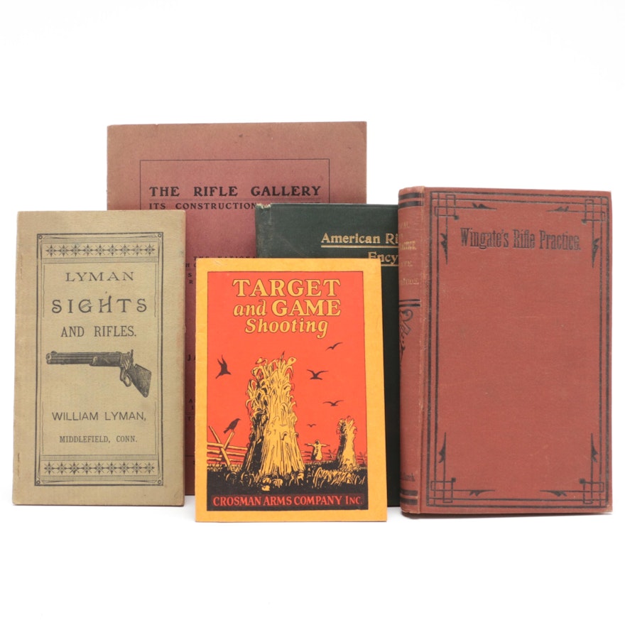 Antique Rifle Instructional Books and Manuals, Circa 1875-1900s