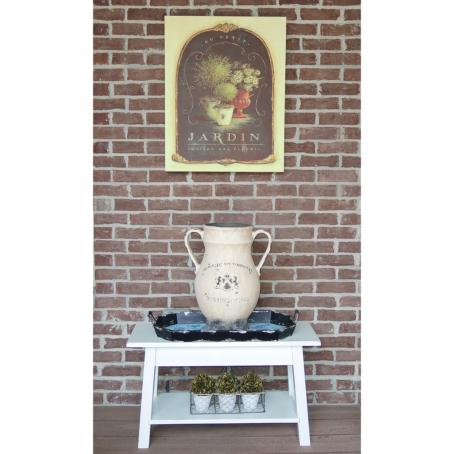 Outdoor Patio Decor and Accent Table