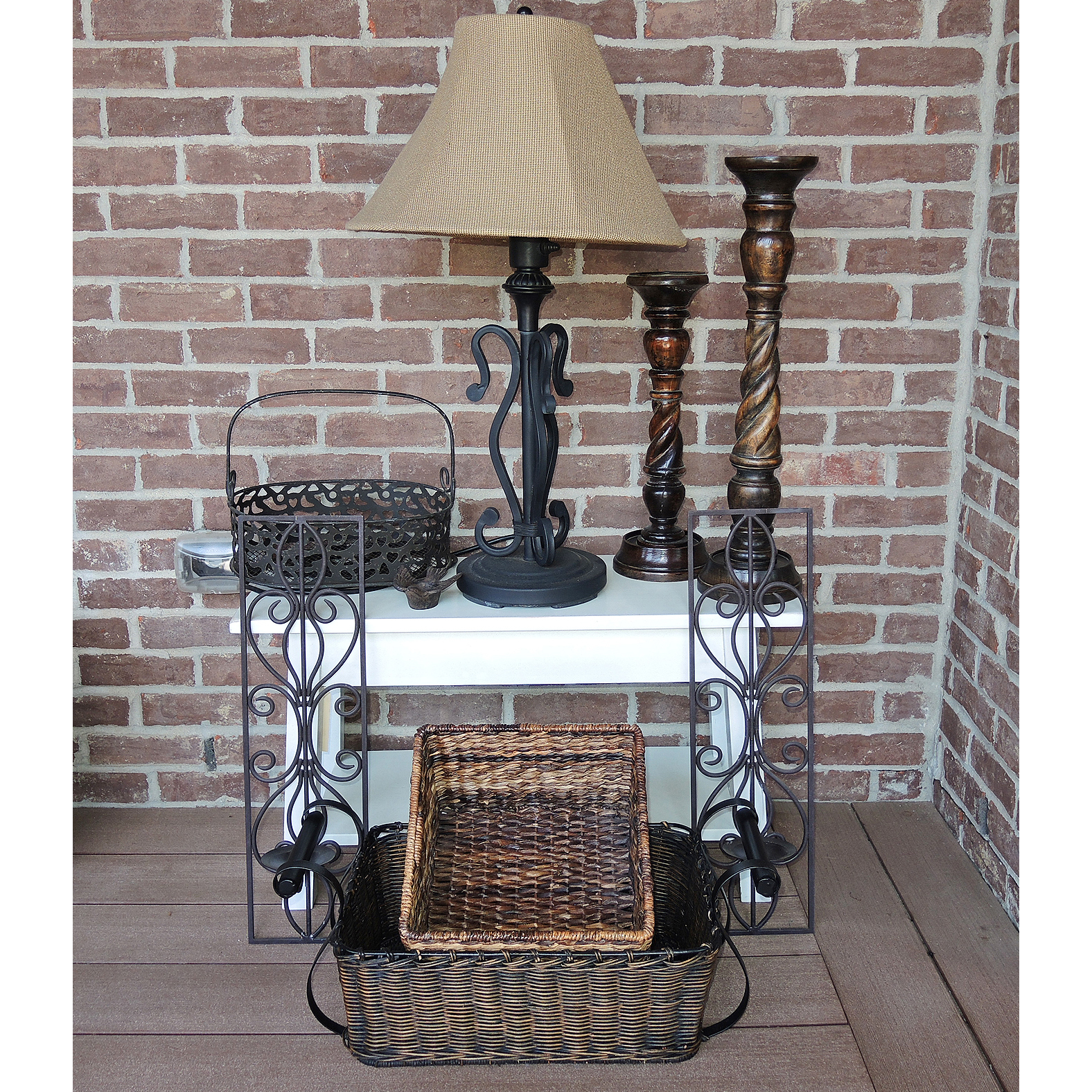 Outdoor Table Lamp and Patio Decor