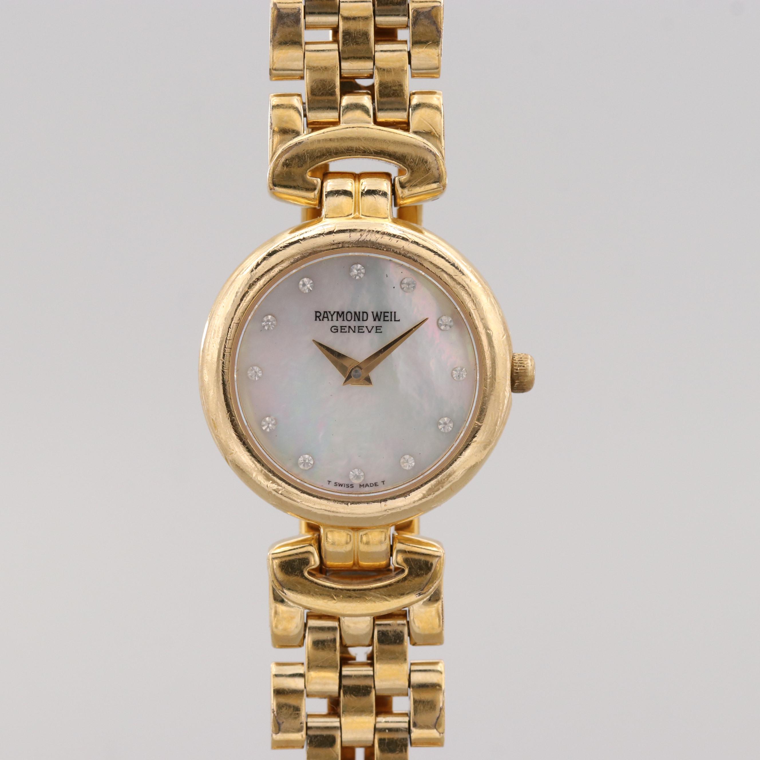 Raymond Weil Quartz Watch With Mother of Pearl Dial