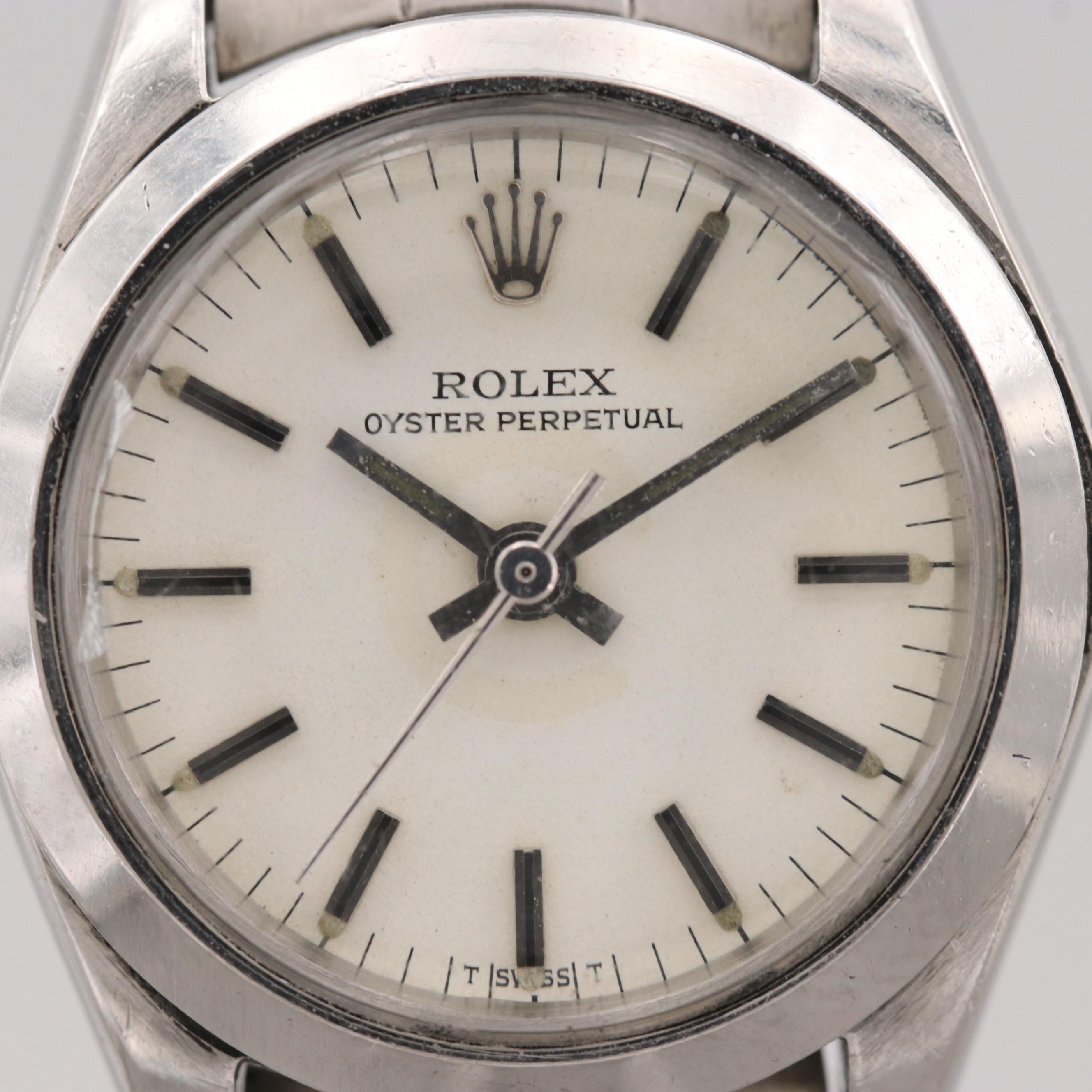 Rolex Oyster Perpetual Stainless Steel Watch, 1972