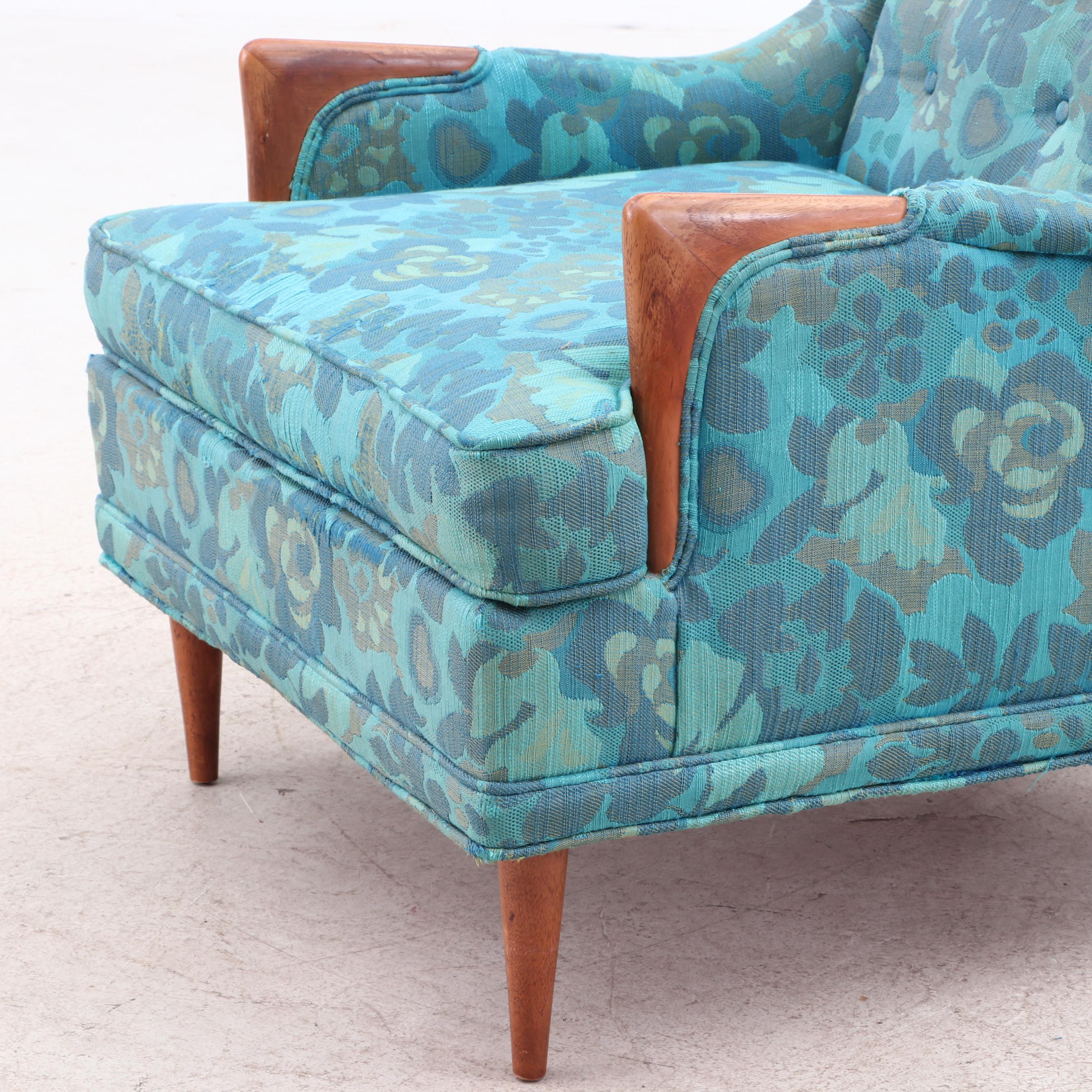 Avant Design for Kroehler Upholstered Arm Chair, Mid 20th Century