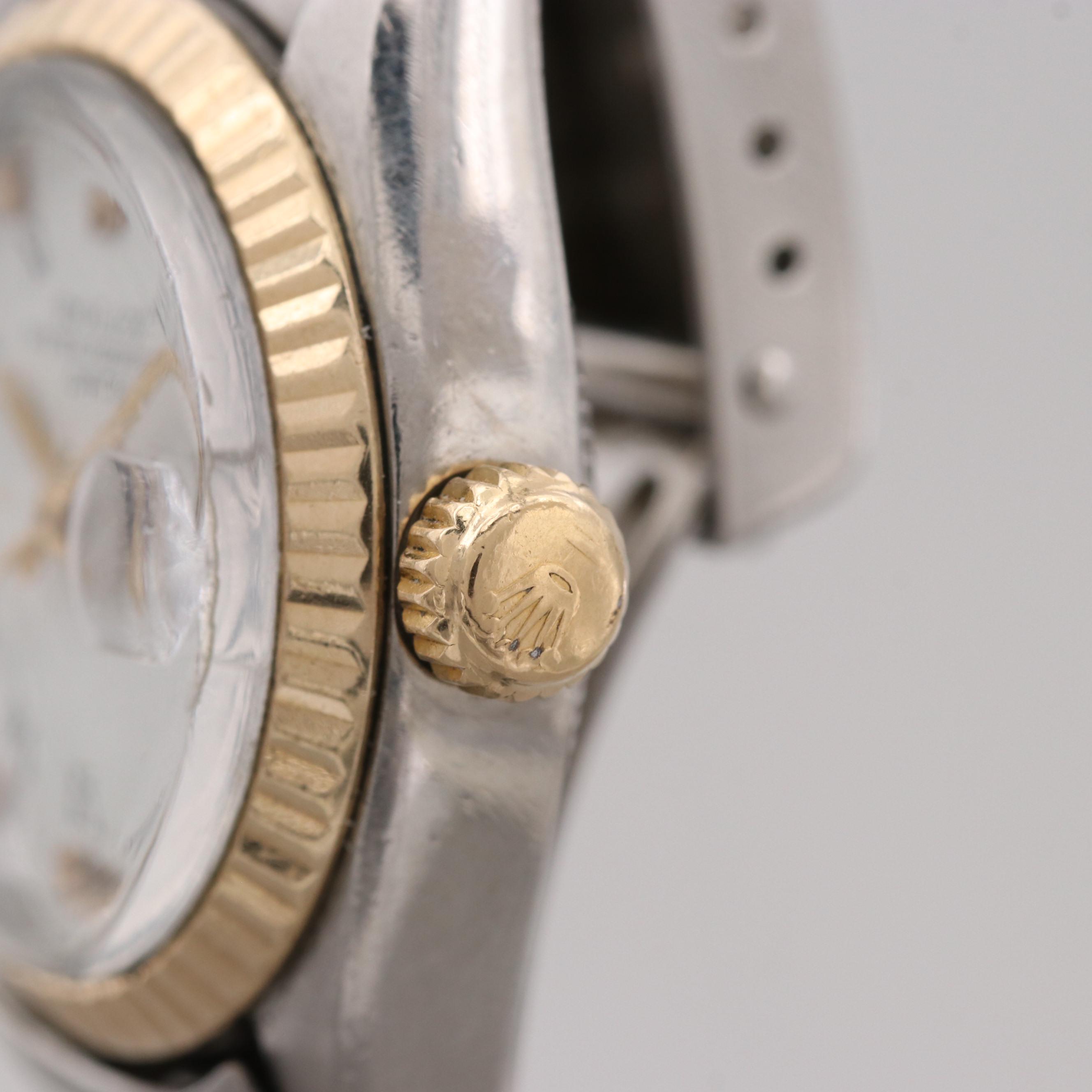 Rolex Oyster Perpetual Stainless Steel and 18K Gold Automatic Watch, 1981