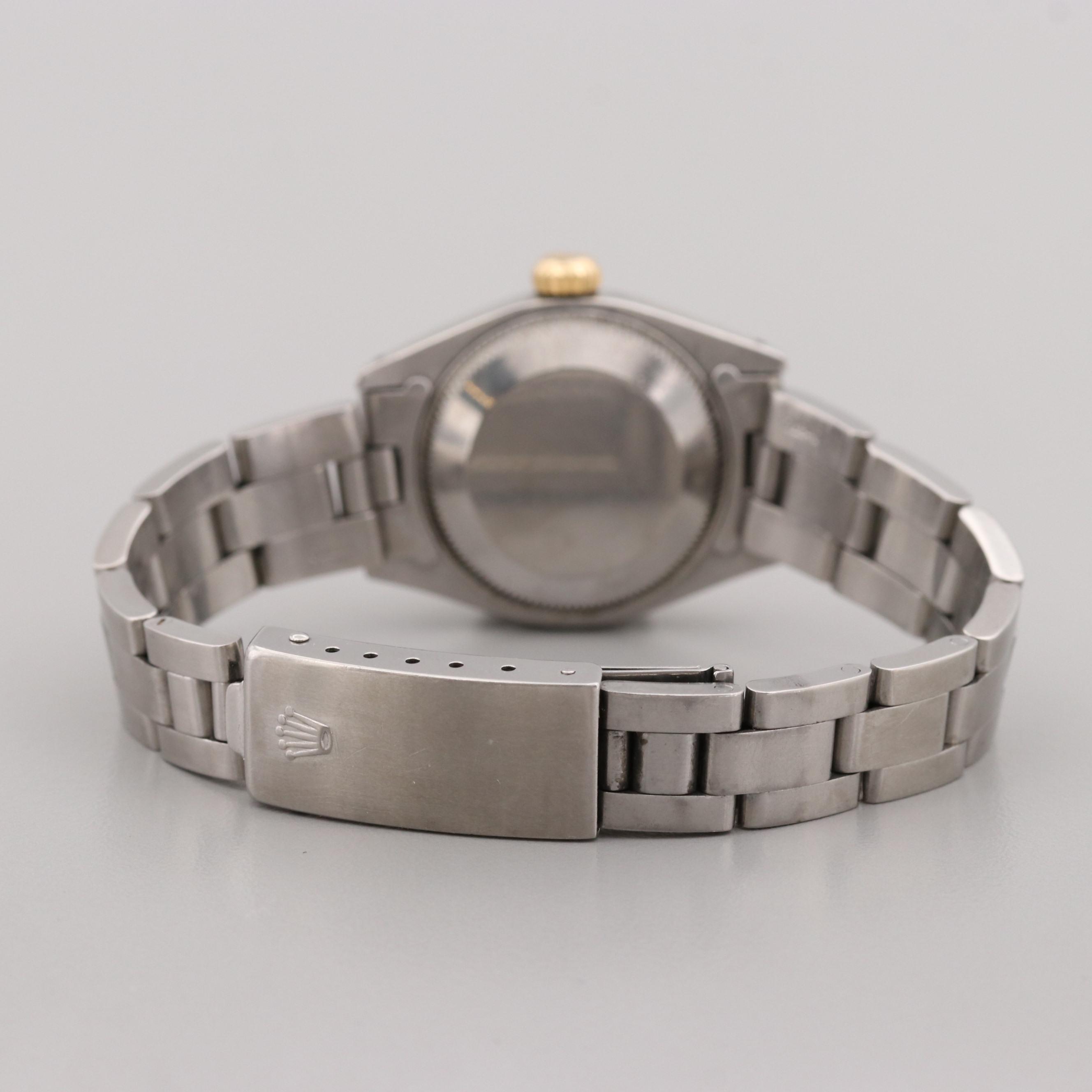 Rolex Oyster Perpetual Stainless Steel and 18K Gold Automatic Watch, 1981