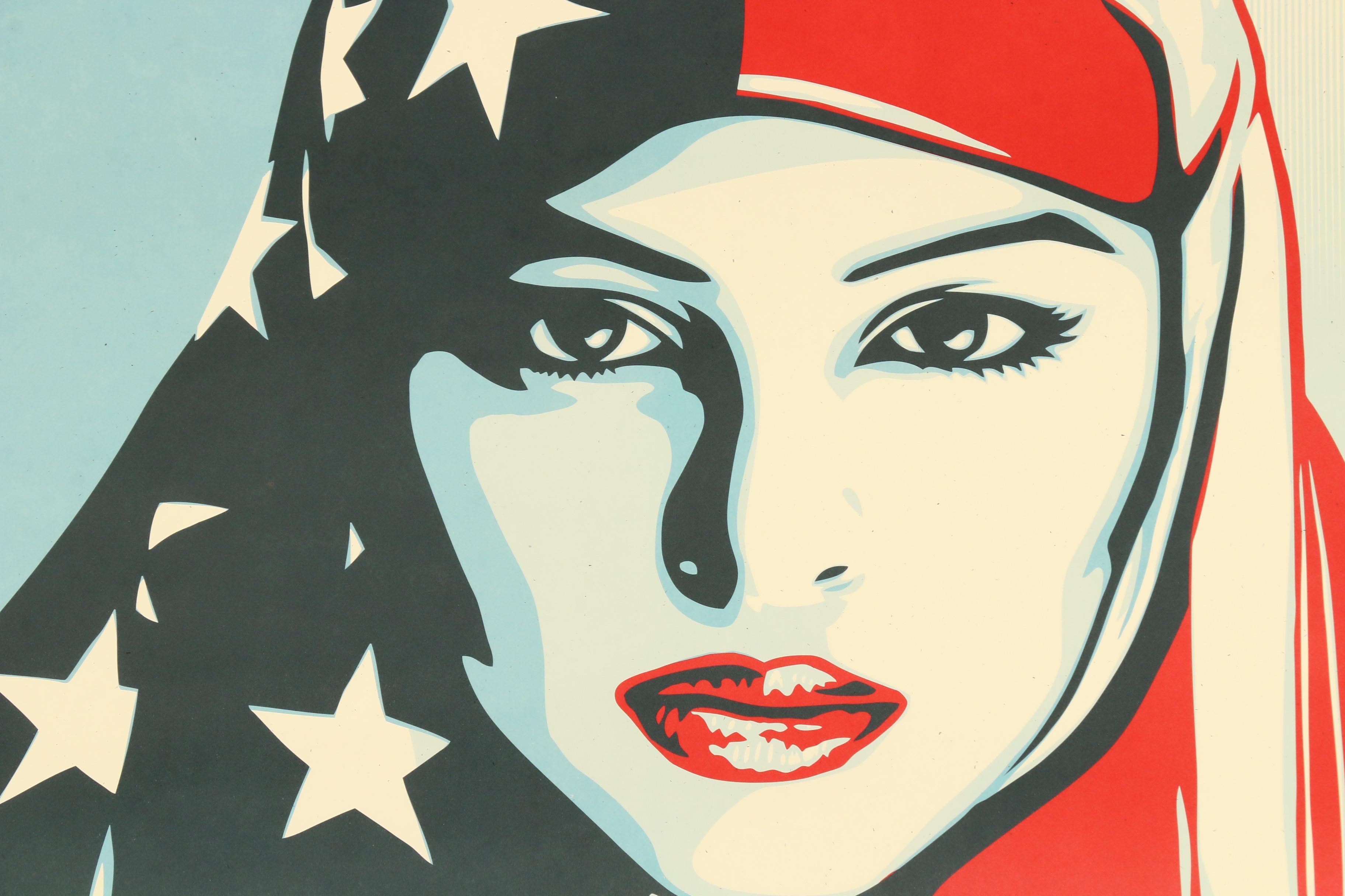 Shepard Fairey Offset Prints on Paper "We the People"