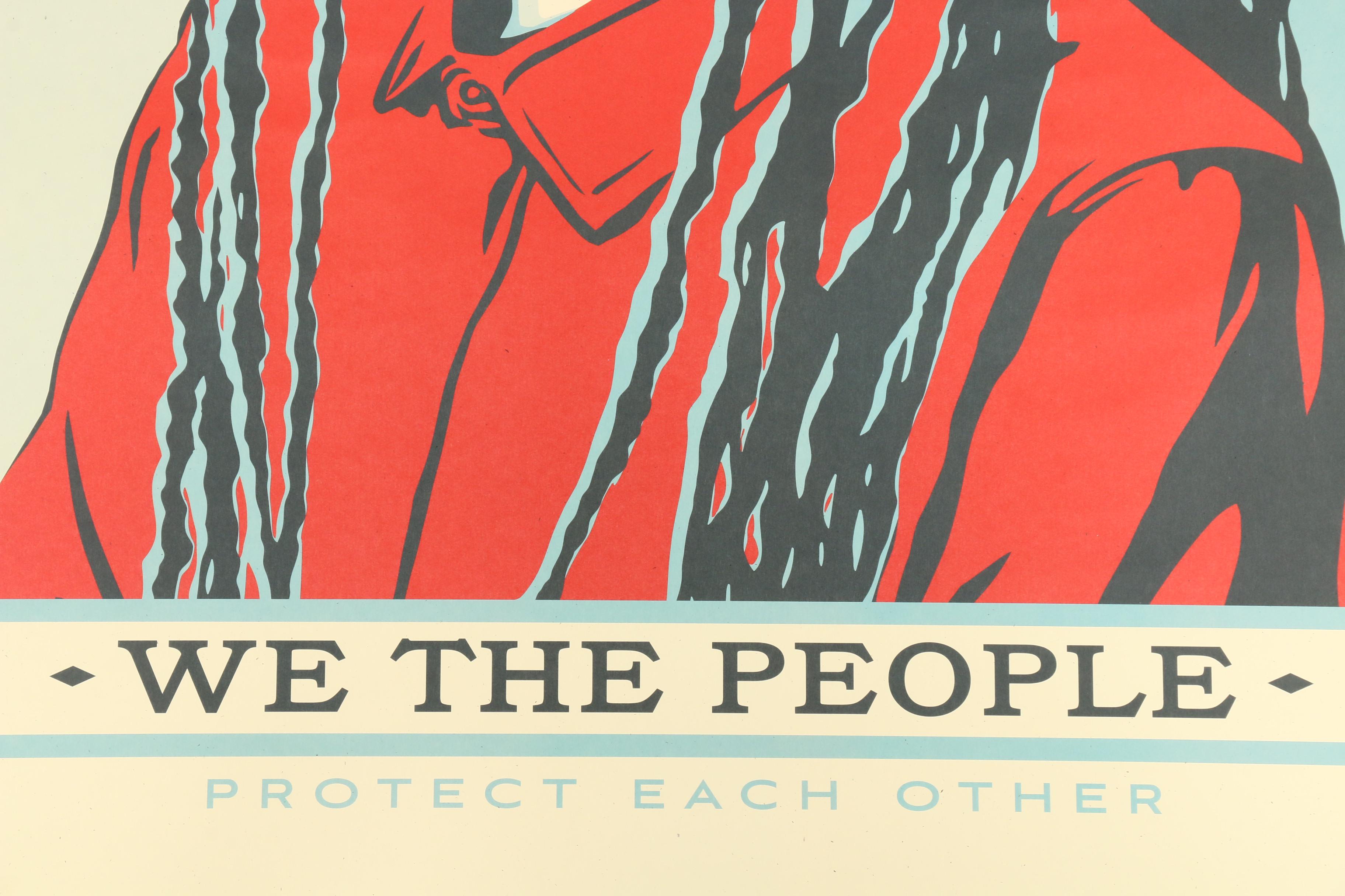 Shepard Fairey Offset Prints on Paper "We the People"