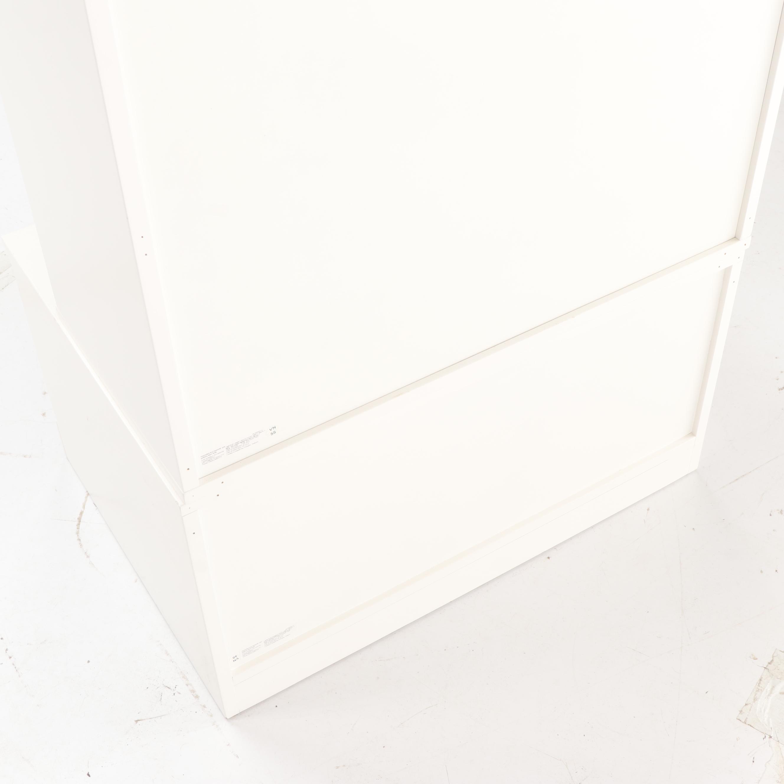 Contemporary Pottery Barn Kids Modular White Shelving