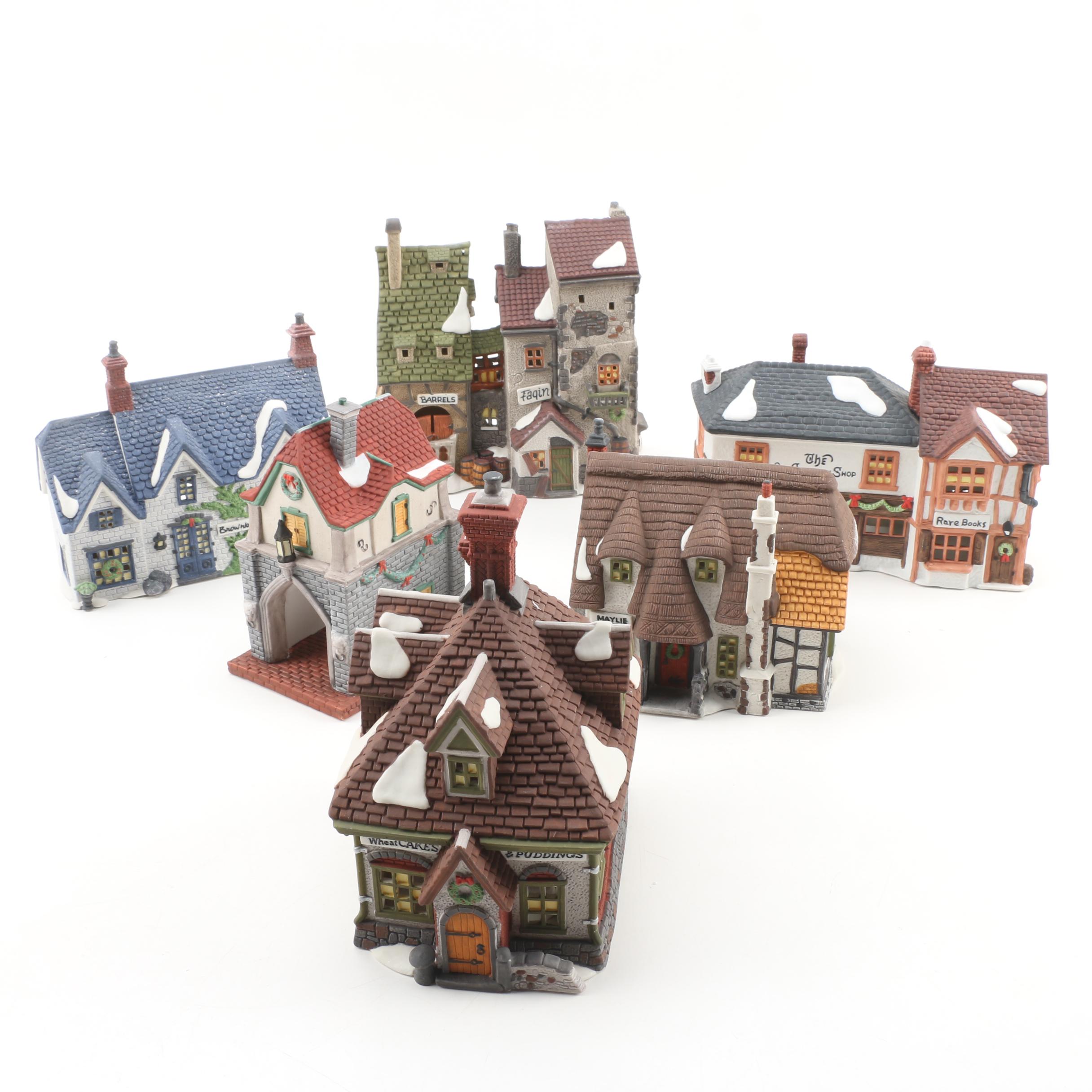 Dept. 56 "Dickens' Village" Series Buildings Including "Oliver Twist"