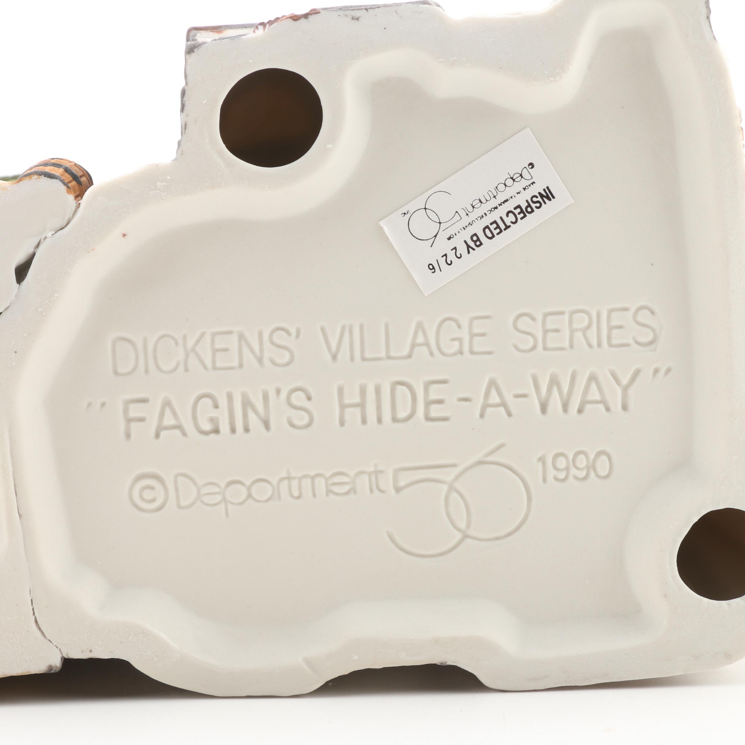 Dept. 56 "Dickens' Village" Series Buildings Including "Oliver Twist"