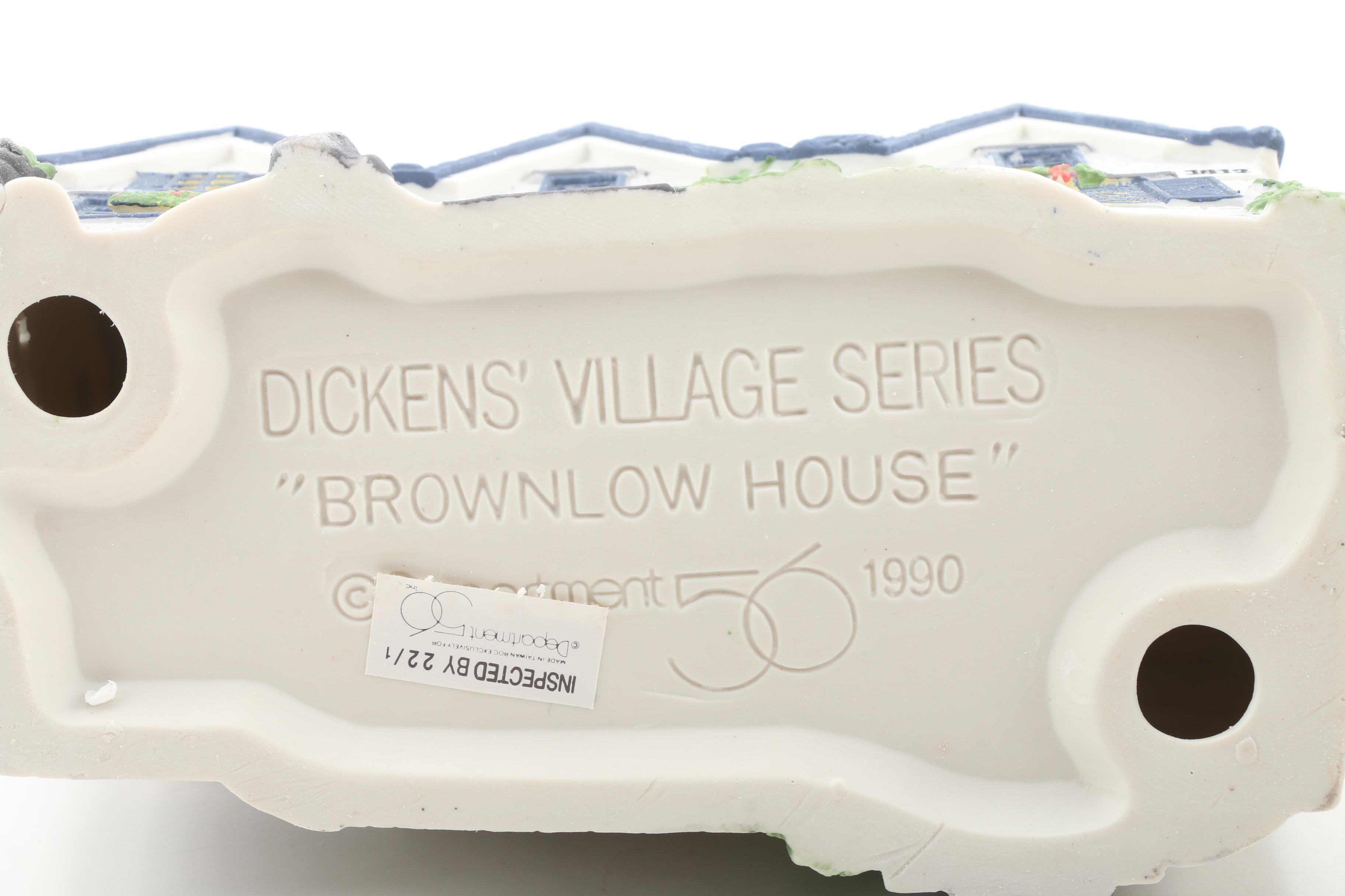 Dept. 56 "Dickens' Village" Series Buildings Including "Oliver Twist"