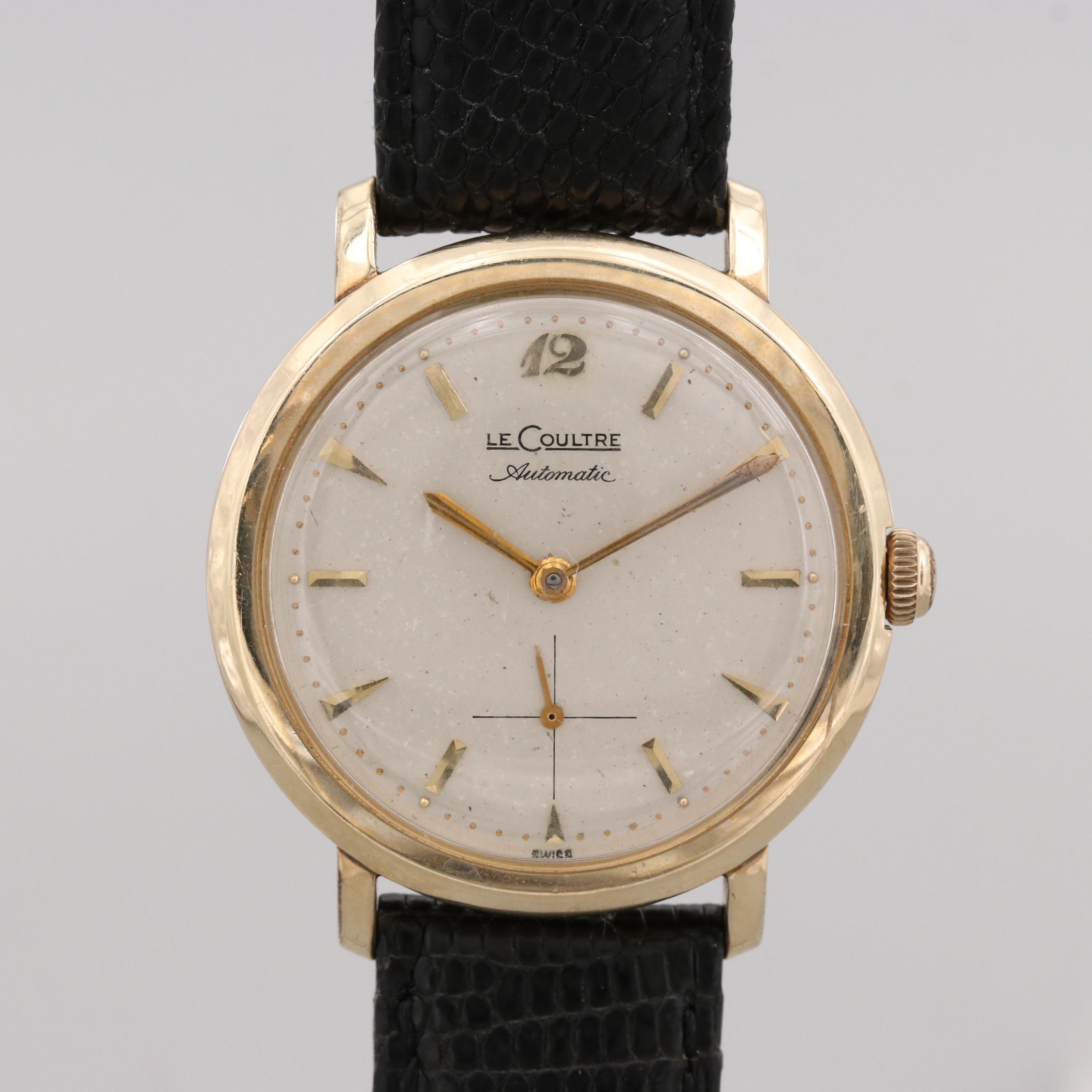 Vintage LeCoultre 10K Gold Filled Automatic Watch