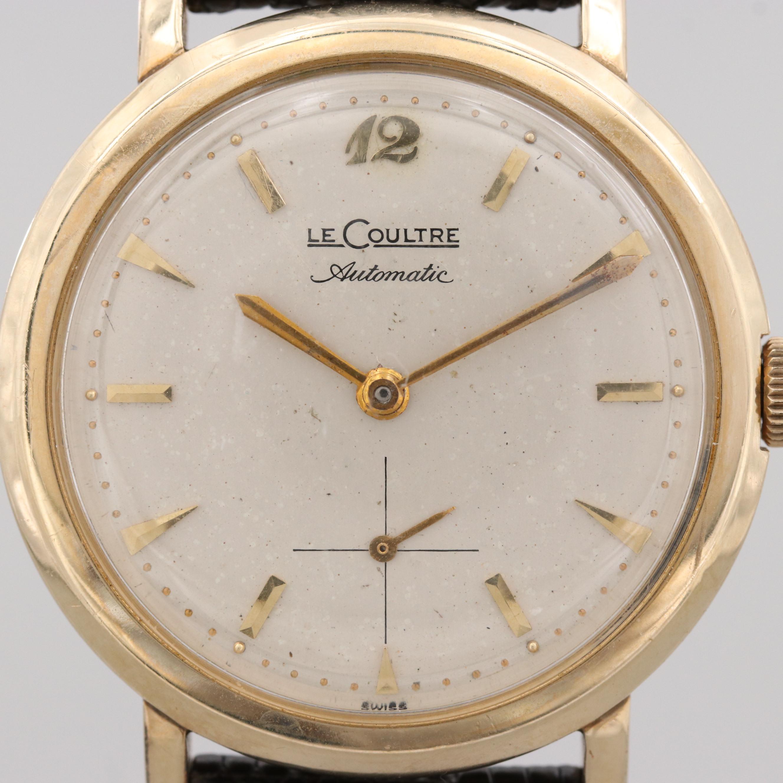 Vintage LeCoultre 10K Gold Filled Automatic Watch