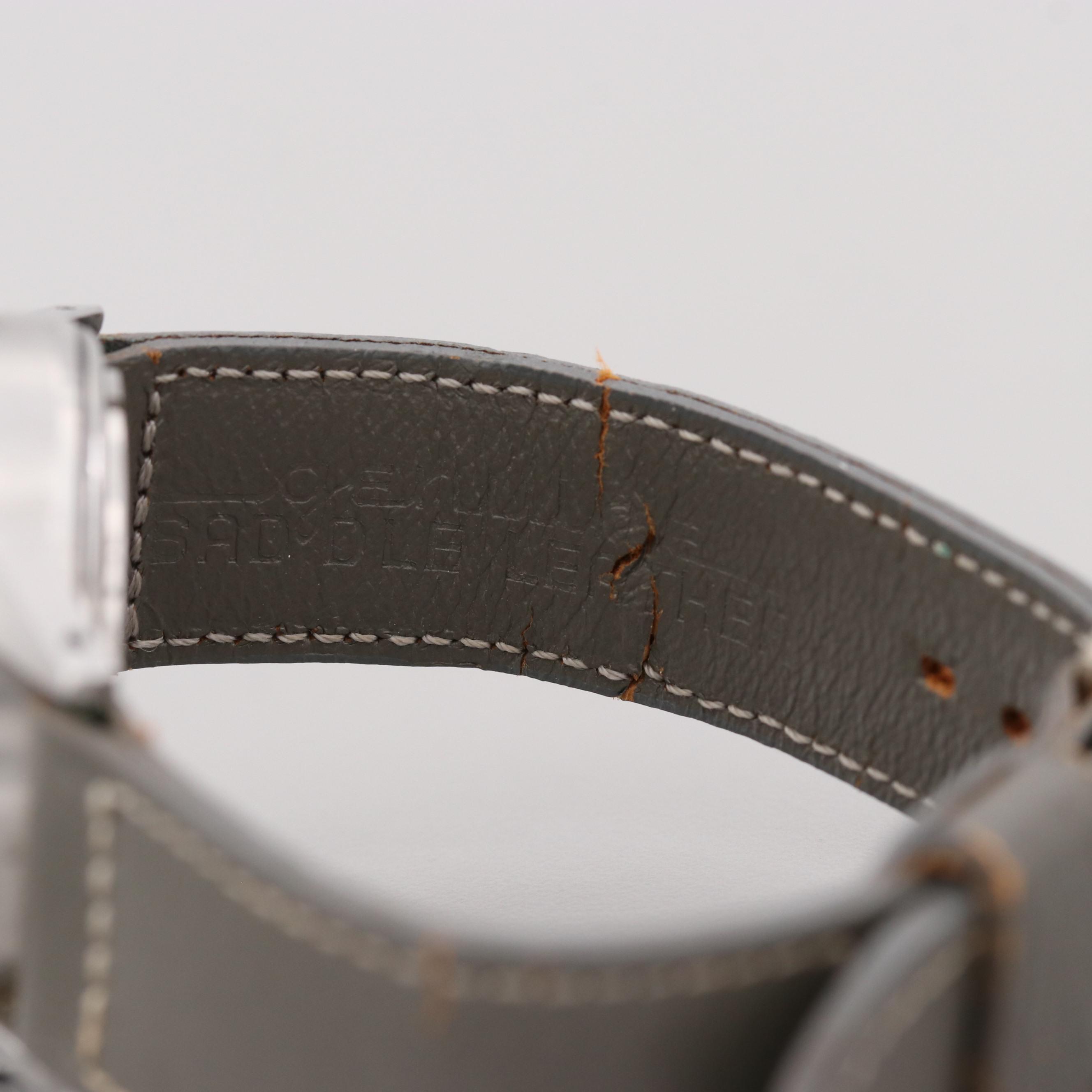 Vintage Enicar Sport Stainless Steel Stem Wind Watch