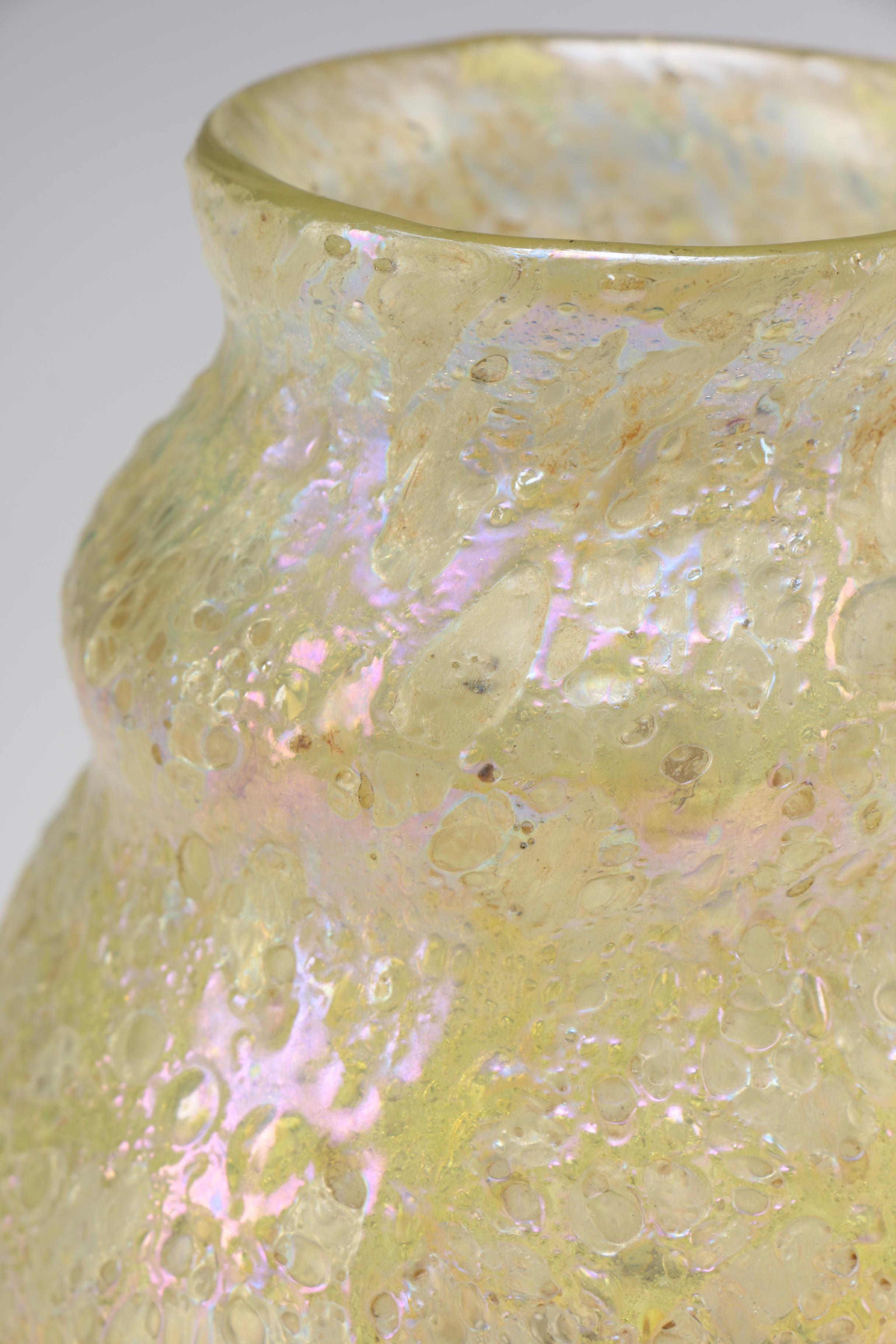 Louis Comfort Tiffany Favrile Art Glass Vase, Late 19th/Early 20th Century