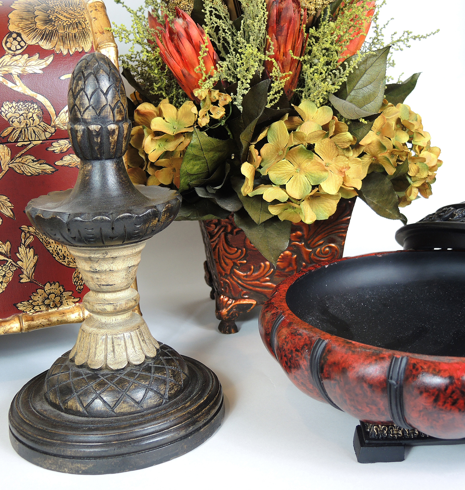 Berman Candlestick Lamp and Home Accents